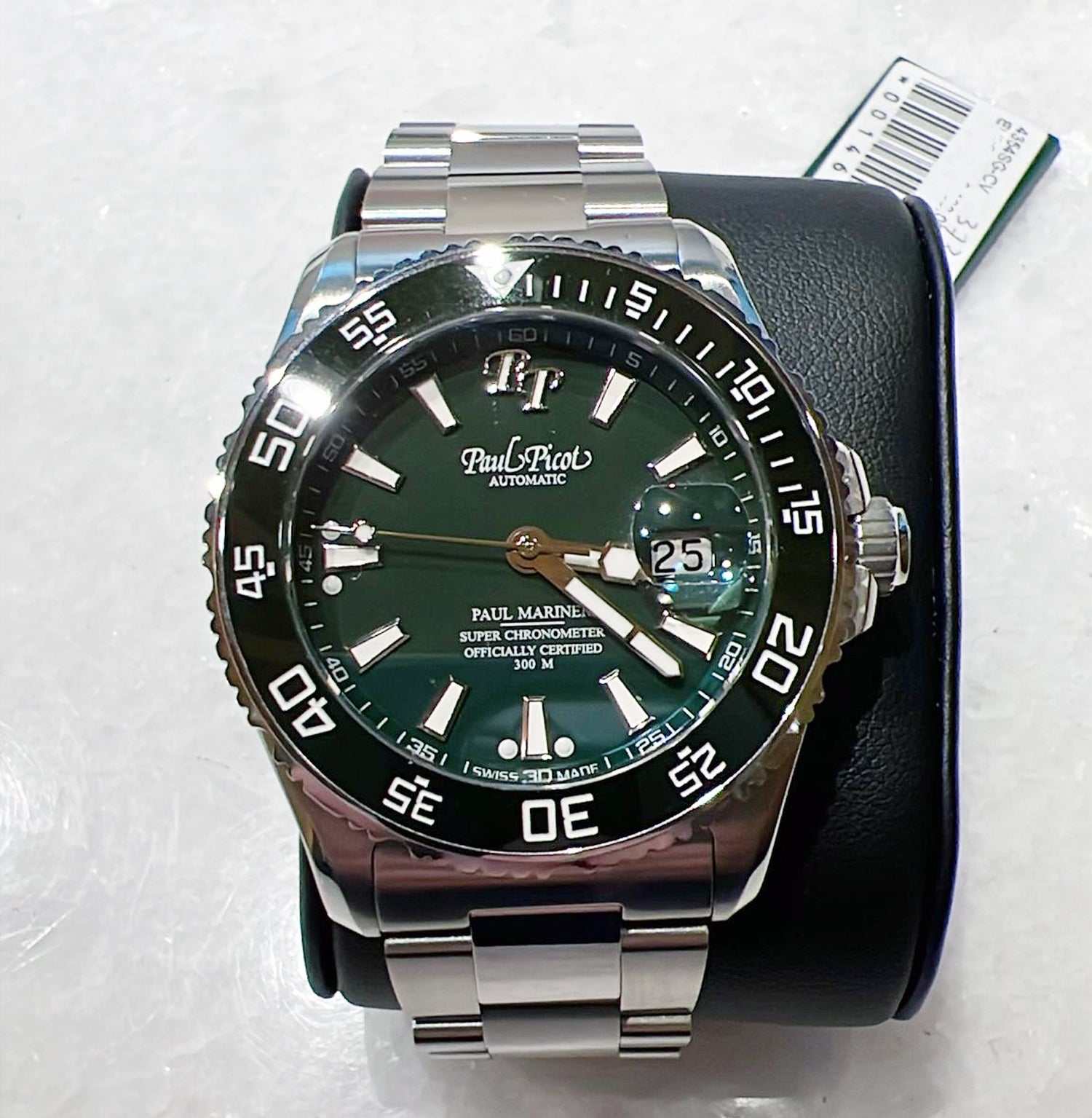 Paul Picot Paul Mariner 5 Auto 43 mm Ref. 4354SG-CV - ON7465