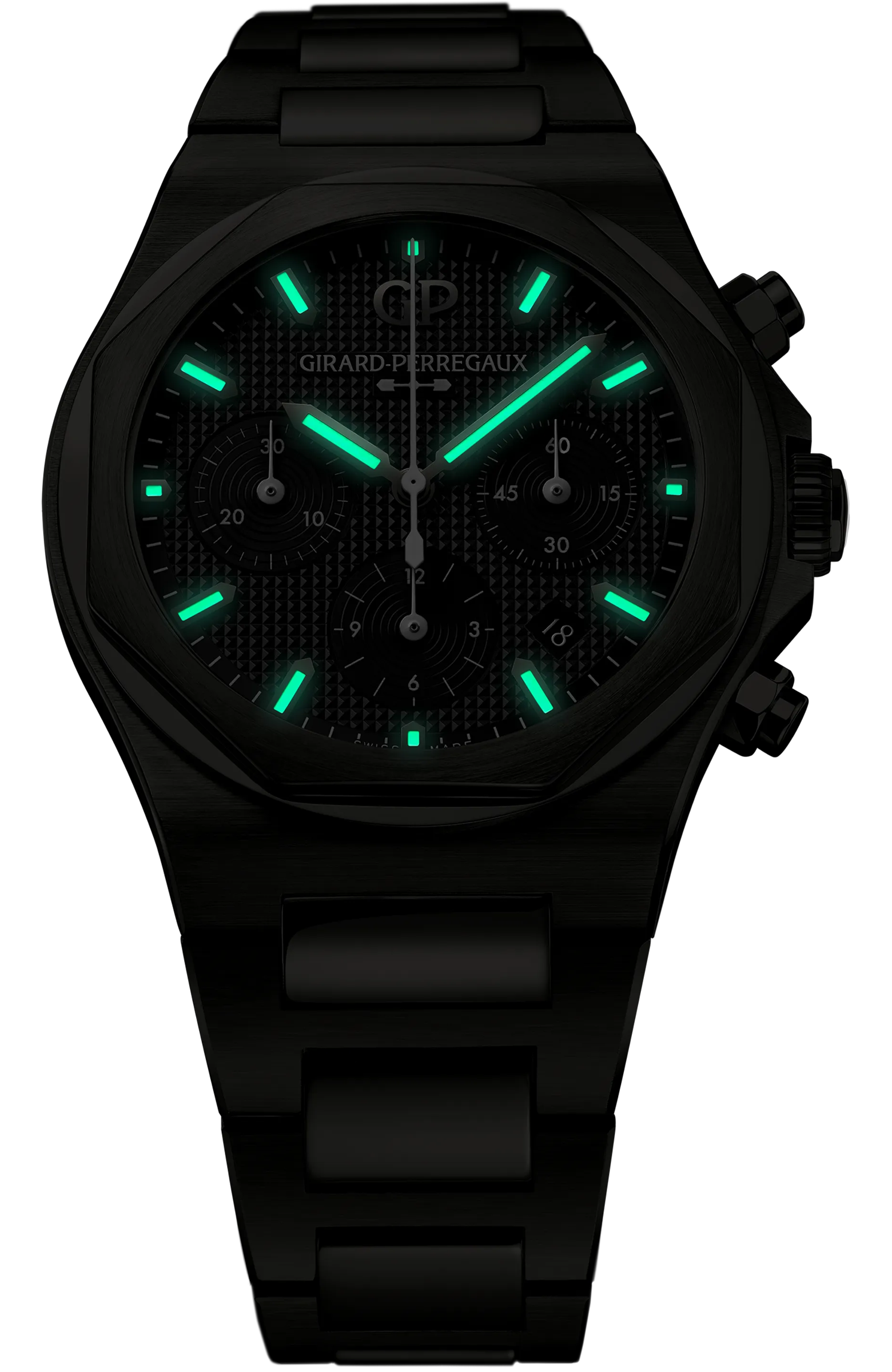Girard-Perregaux Laureato Chronograph Ti49 Ref. 81020-21-3263-1CM - ON09973 - vista 2