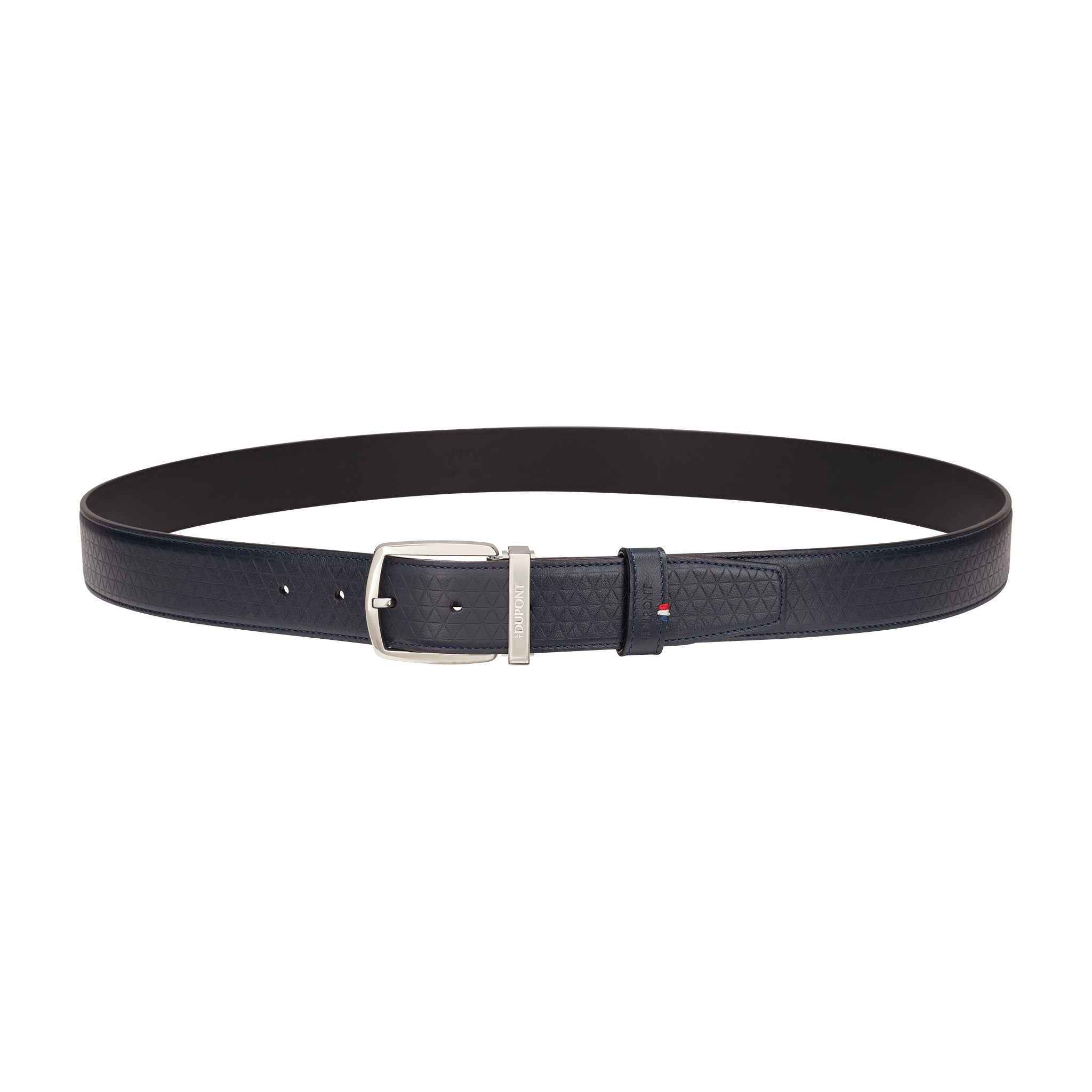 S.T. Dupont Line D Cintura Apex 35 mm Ref. 8350200 colore blu scuro