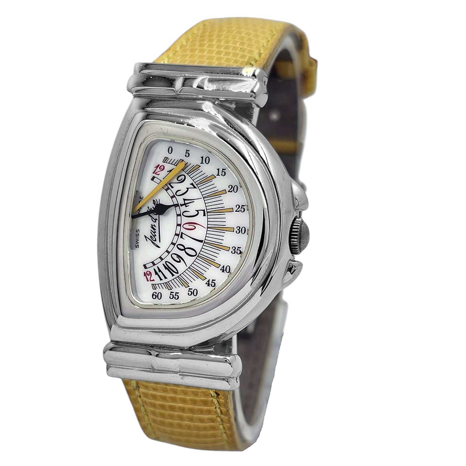 Jean d'Eve Sectora Retrograde Quartz NOS Ref. 032451 SS.RH.Y - ON8714