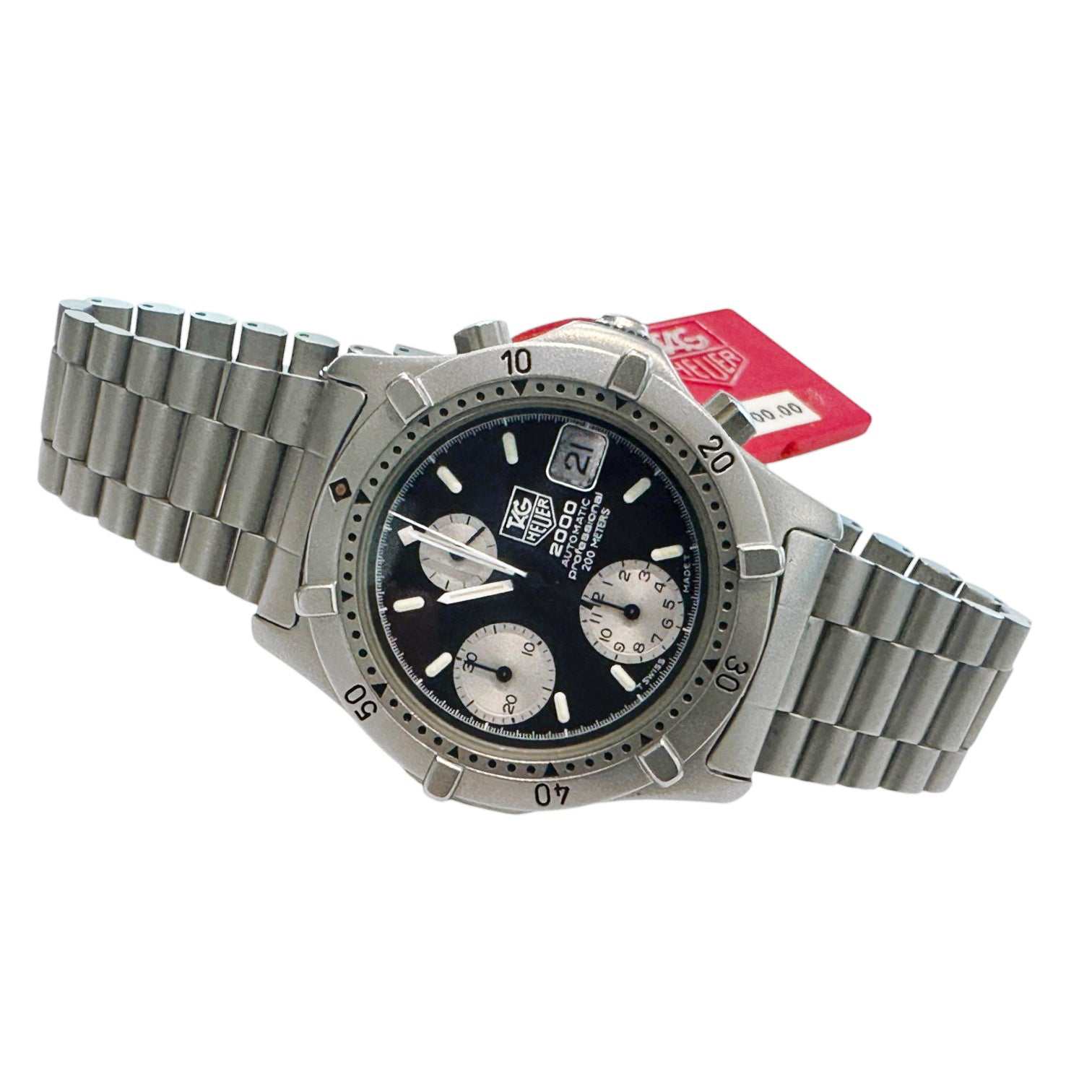 TAG Heuer 2000 Professional Cronograph 40 mm Auto New Never Worn Ref. 162.006 - ON7605