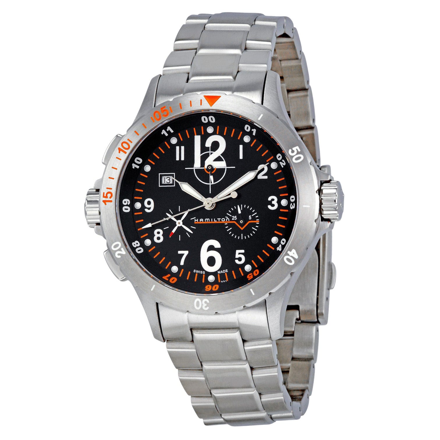 Hamilton Khaki Air Chrono Nos Quarzo 40 mm Ref H74512133 - ON8888