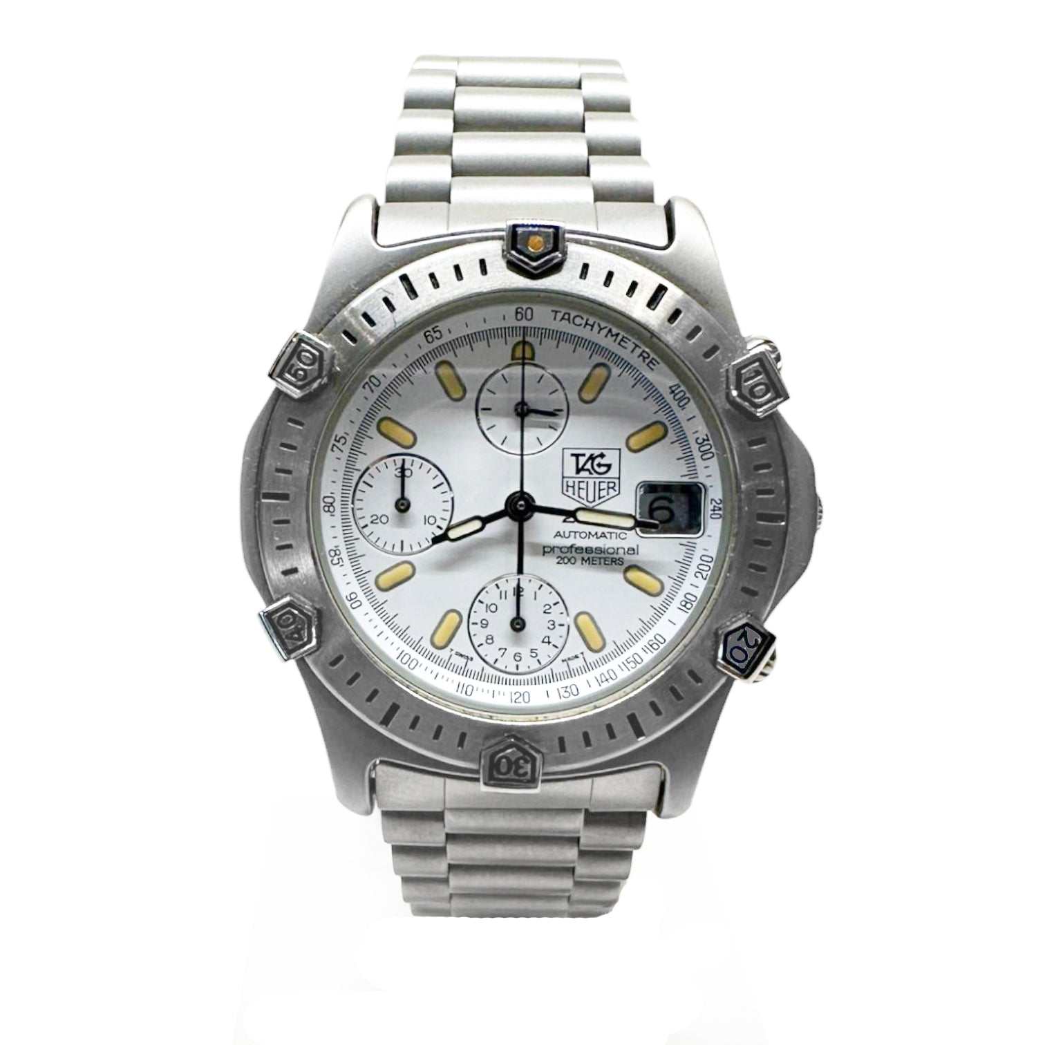 TAG Heuer 2000 Professional Cronograph 38 mm Auto New Never Worn Ref. 169.806 - ON7606