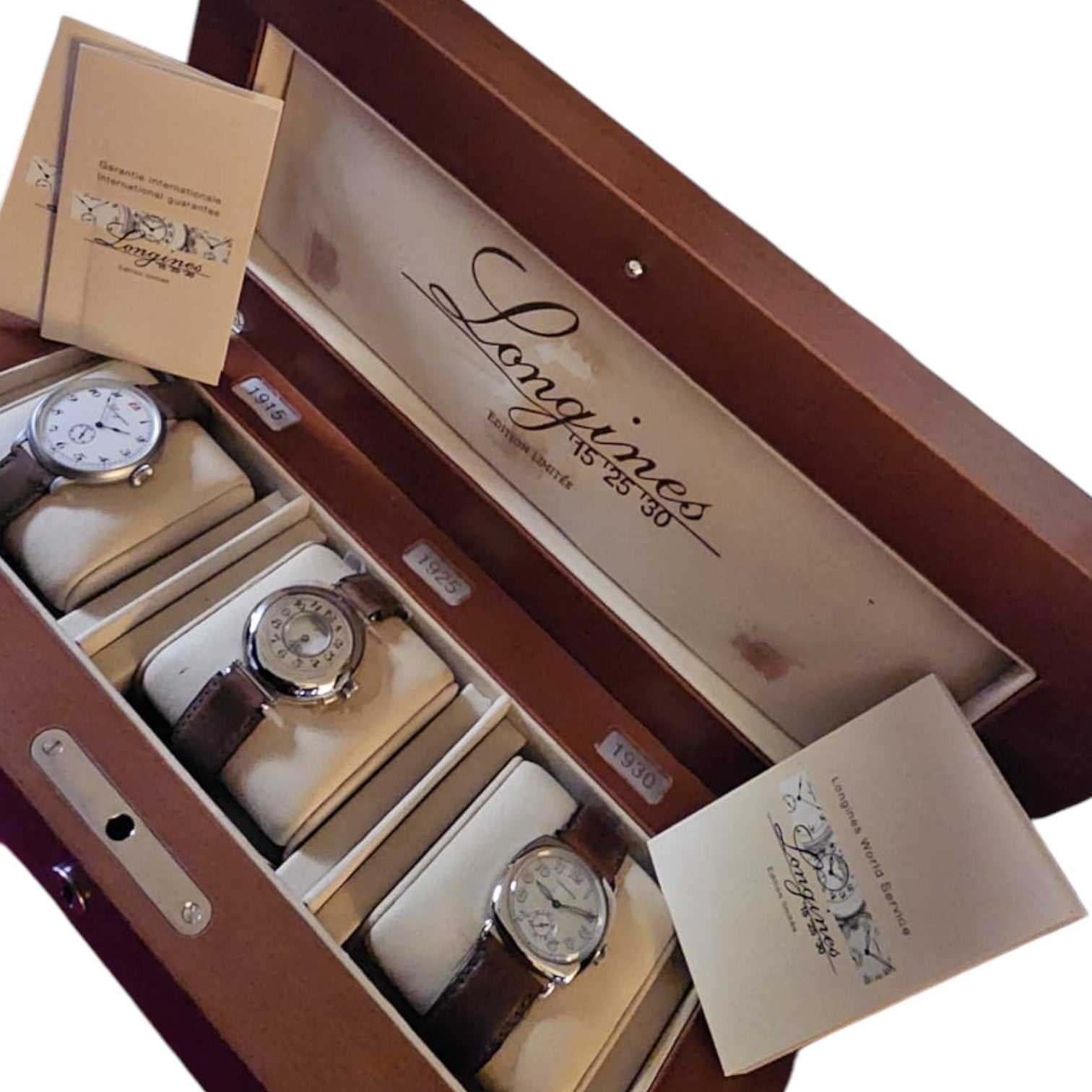 Longines Collezione “15 “20 “30 3.900 Ed. Lim. Set Tributo ai Segnatempo - ON8718