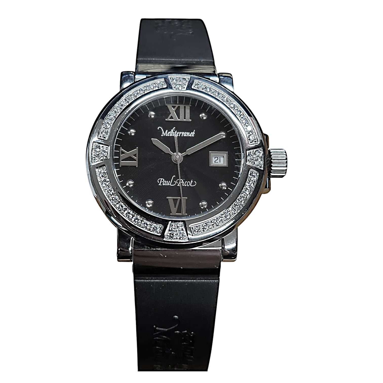 Paul Picot Mediterranèe Diamond 33 mm Cuarzo Nuevo Sin Usar Ref. PP08.D12D.3631131 - ON7242