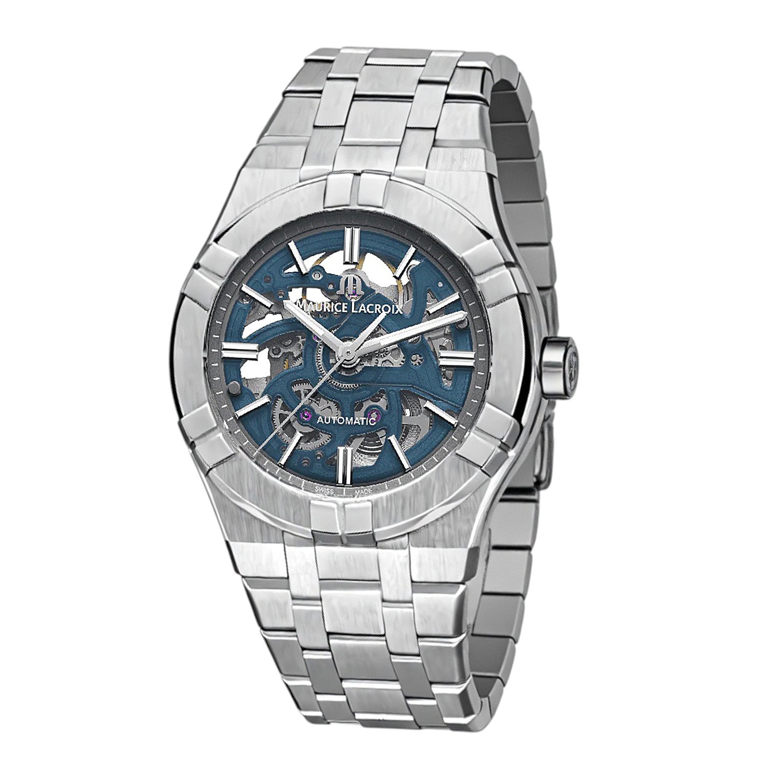 Maurice Lacroix AIKON Skeleton Automatico 39 mm Ref. AI6007-SS002-031-1 - ON8729