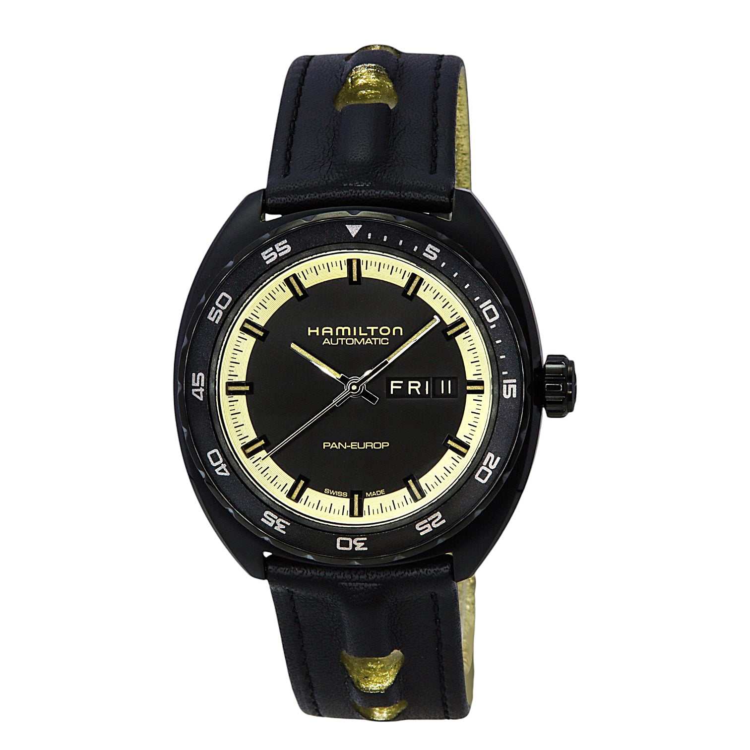Hamilton American Classic Pan Europ Day Date, nuevo, sin usar, ref. H35425730