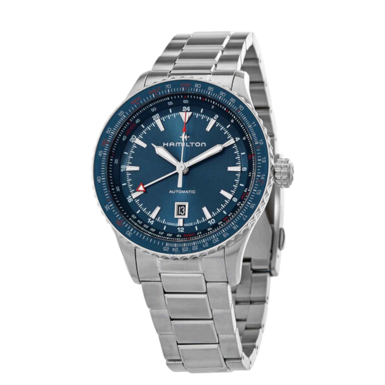 Hamilton Men's Khaki Aviation Converter Auto Gmt Ref. H76715140 - ON7158