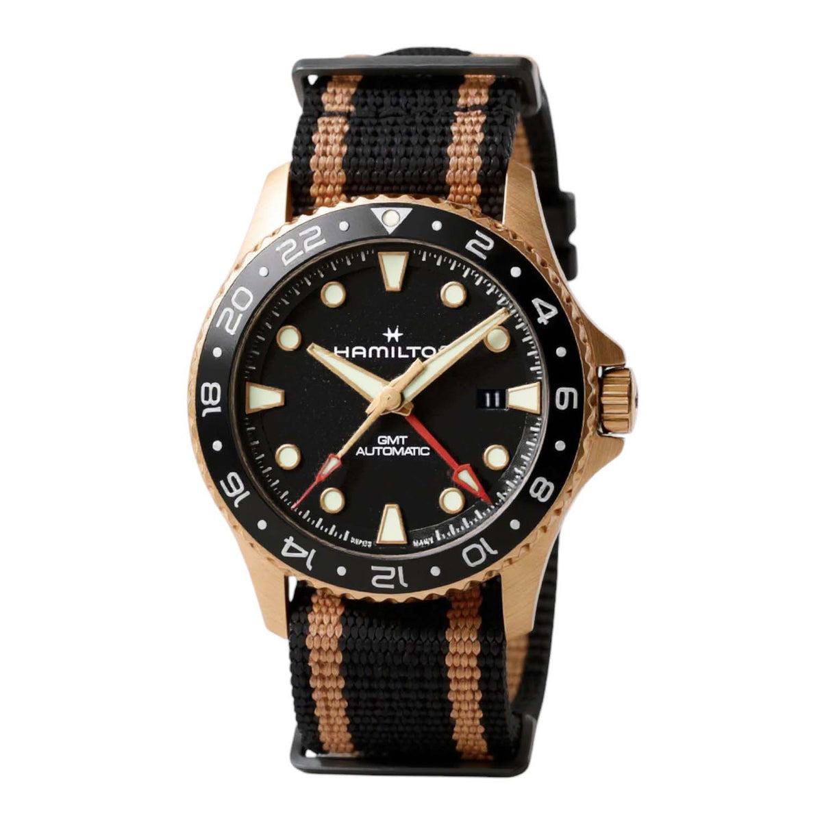 Hamilton Khaki Navy Scuba Gmt Hamilton Automatico 43 mm Ref. H82565930 - ON8843