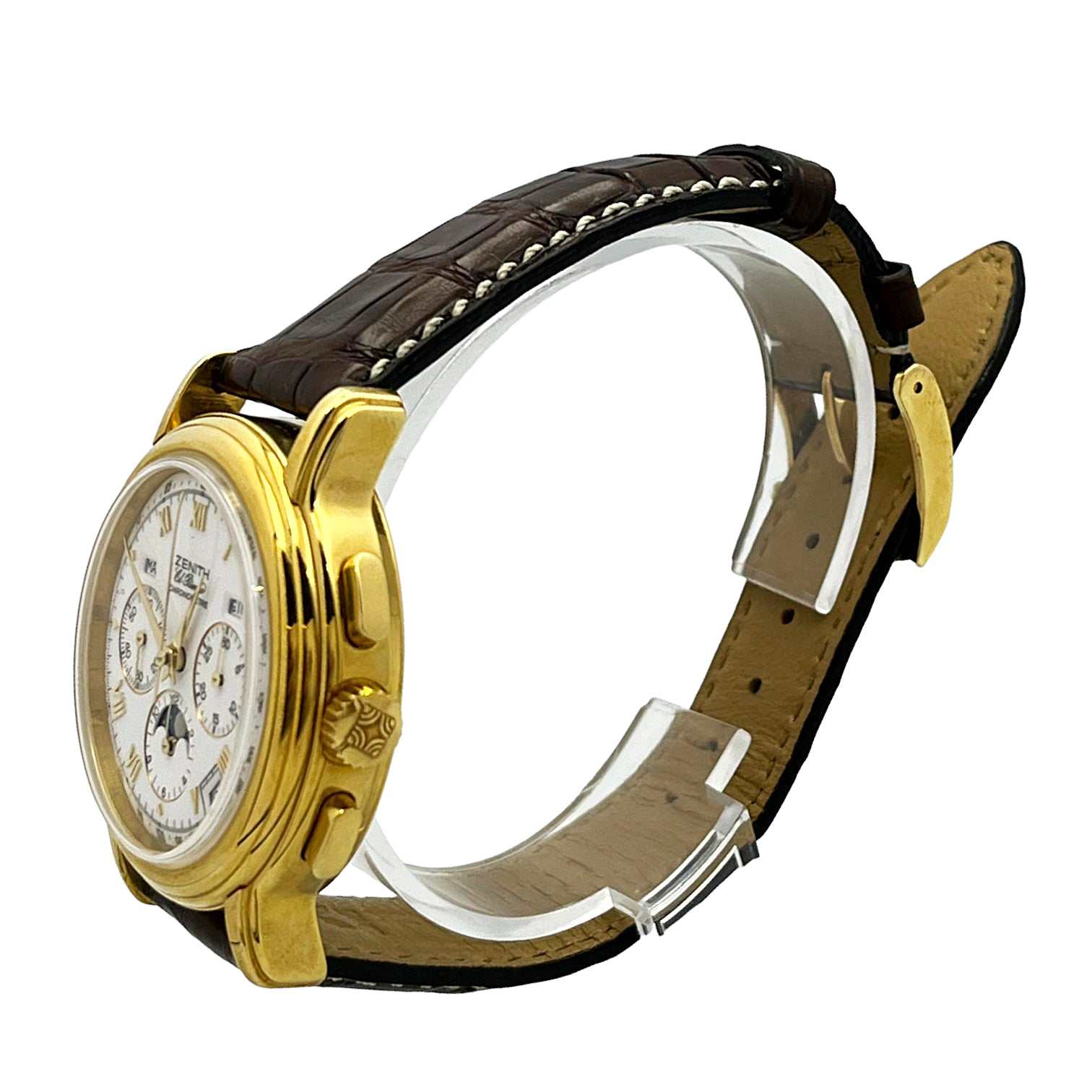 Zenith El Primero Chronomaster Moon Phase Oro 18 kt Nuevo Sin Usar Ref. 30.0243.410 - ON6751