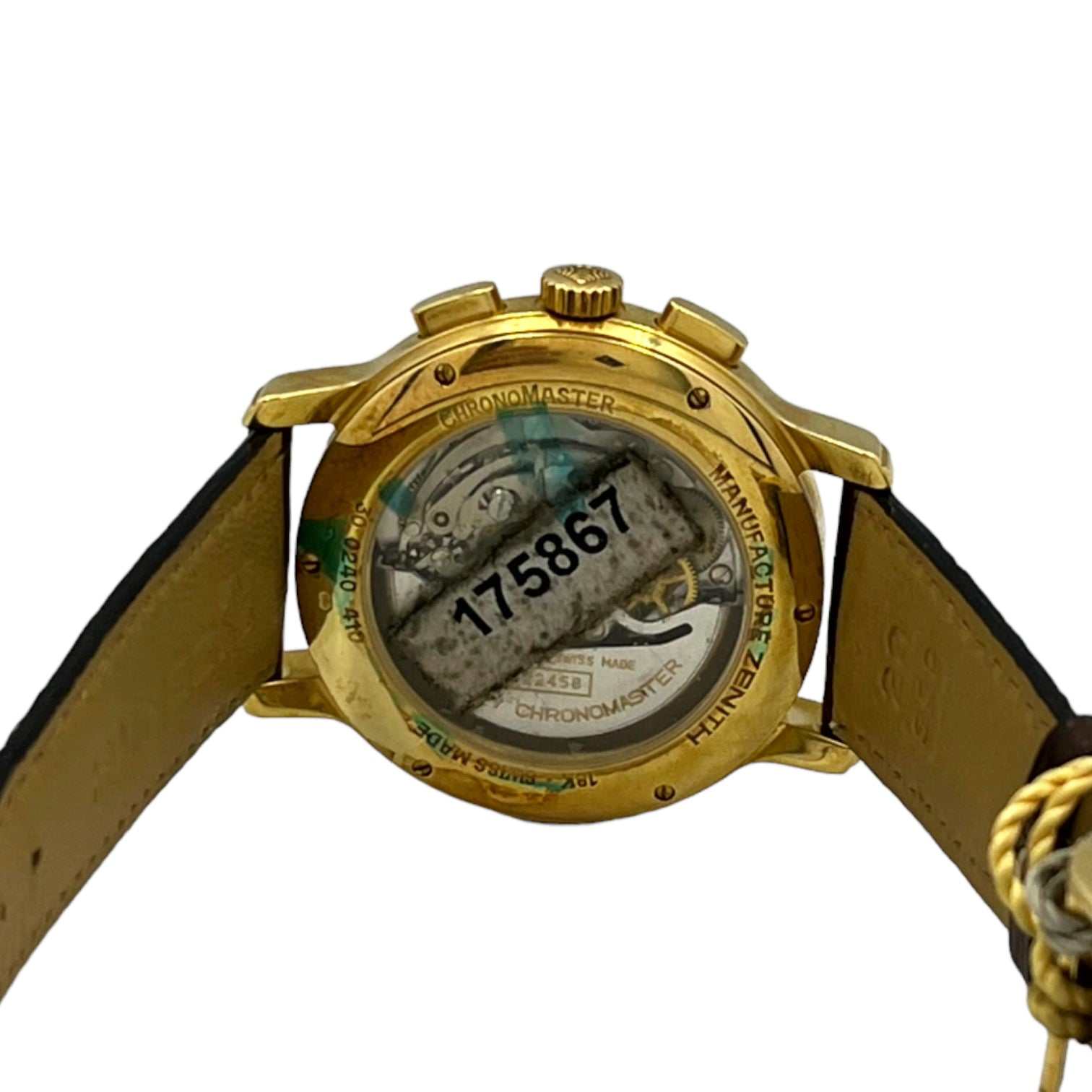 Zenith El Primero Chronomaster Moon Phase Oro 18 kt Nuevo Sin Usar Ref. 30.0243.410 - ON6751