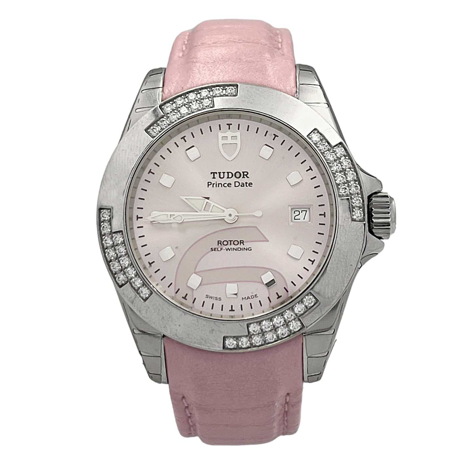 Tudor Prince Date Rotor Bisel Diamantes 39 mm Nuevo Sin Usar Ref. 7944003RS - ON6791