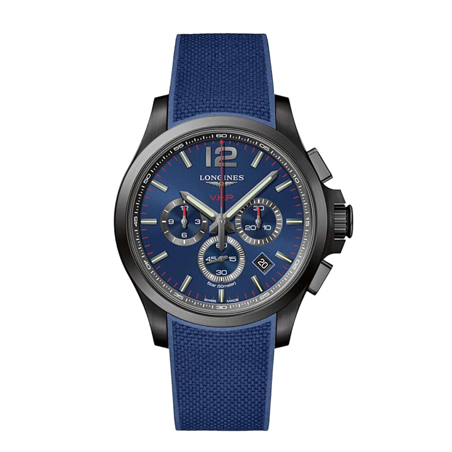 Longines Conquest VHP Chronograph Quartz 44 mm New Never Worn Ref. L37272969 - ON6653