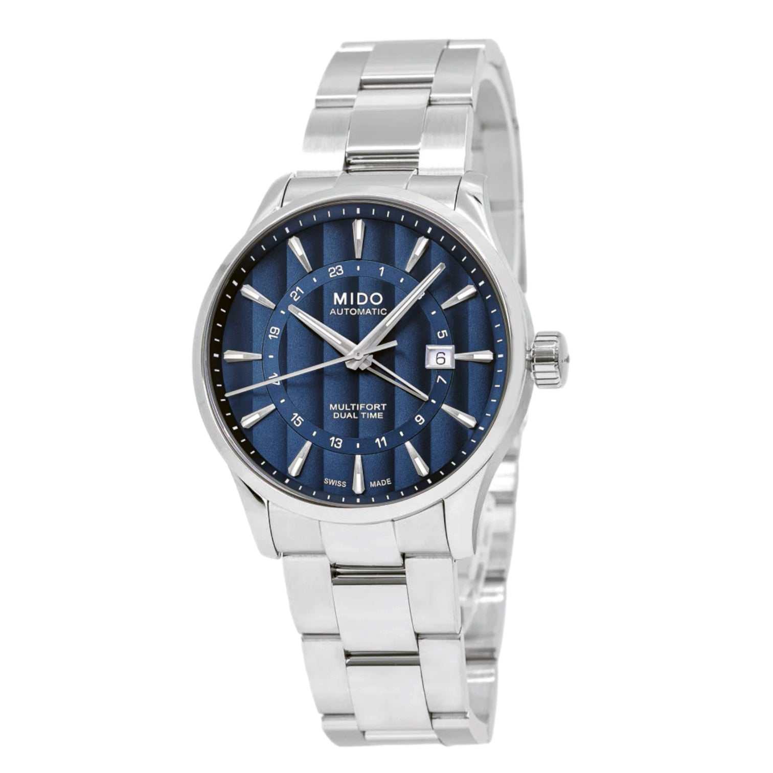 Mido Multifort Dual Time Automatic New Never Worn Ref. M0384291104100 - ON6615