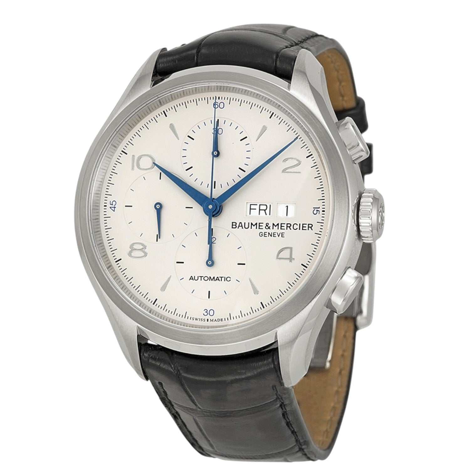 Baume & Mercier Clifton Chronograph Day and Date New Never Worn Ref. M0A10123 - ON7161