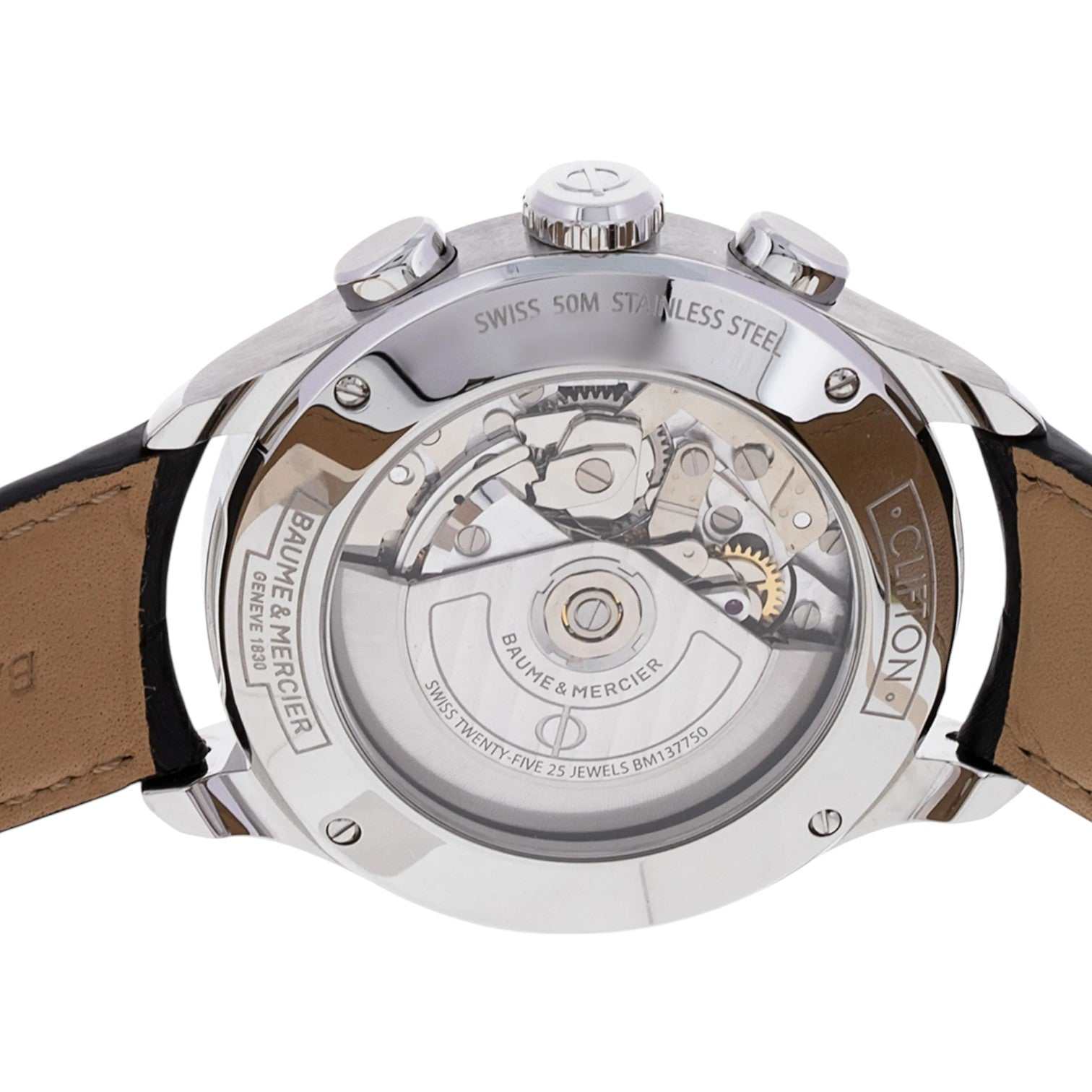 Baume & Mercier Clifton Chronograph Day and Date New Never Worn Ref. M0A10123 - ON7161