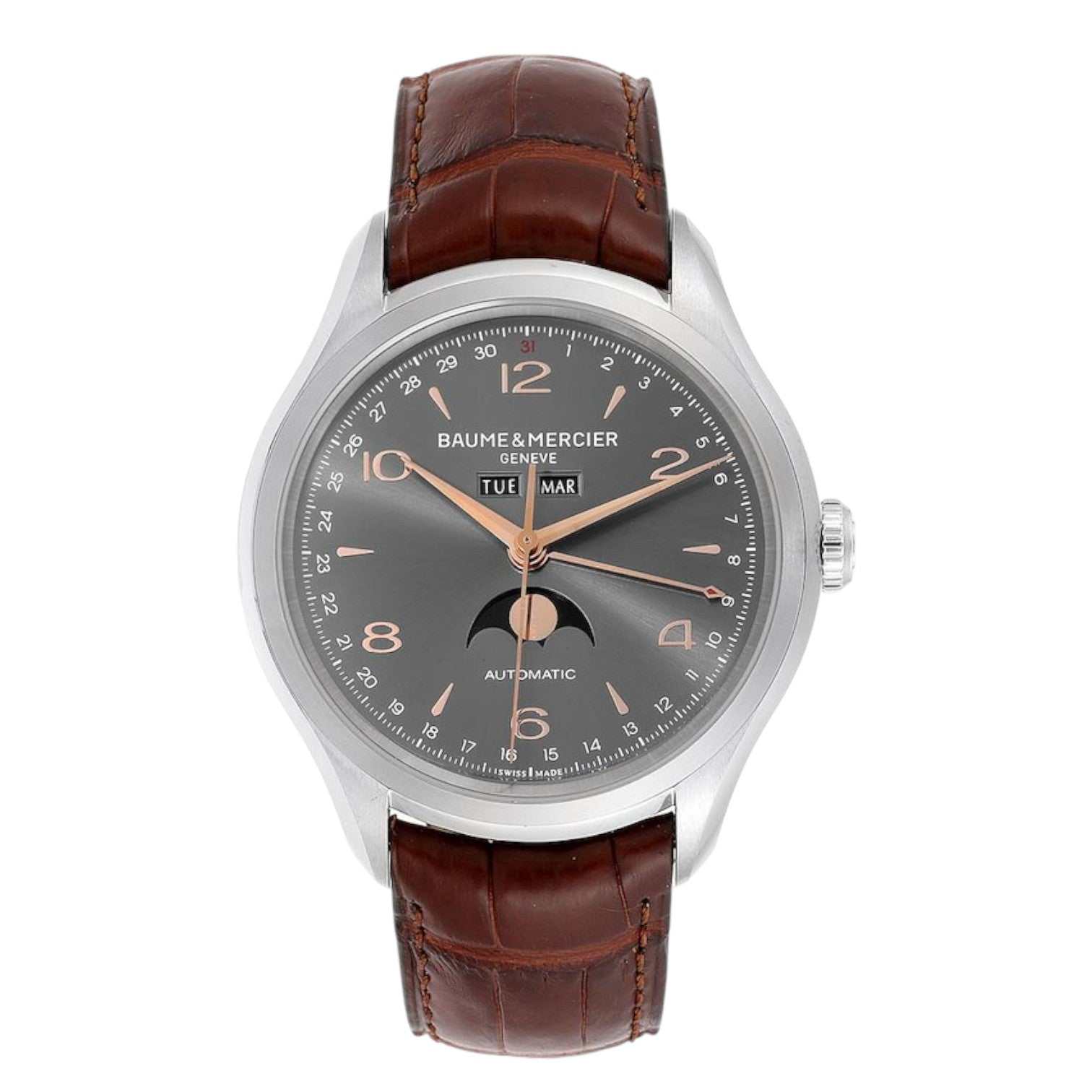 Baume & Mercier Clifton Moonphase - Nuevo, sin usar, Ref. M0A10213 - ON7159