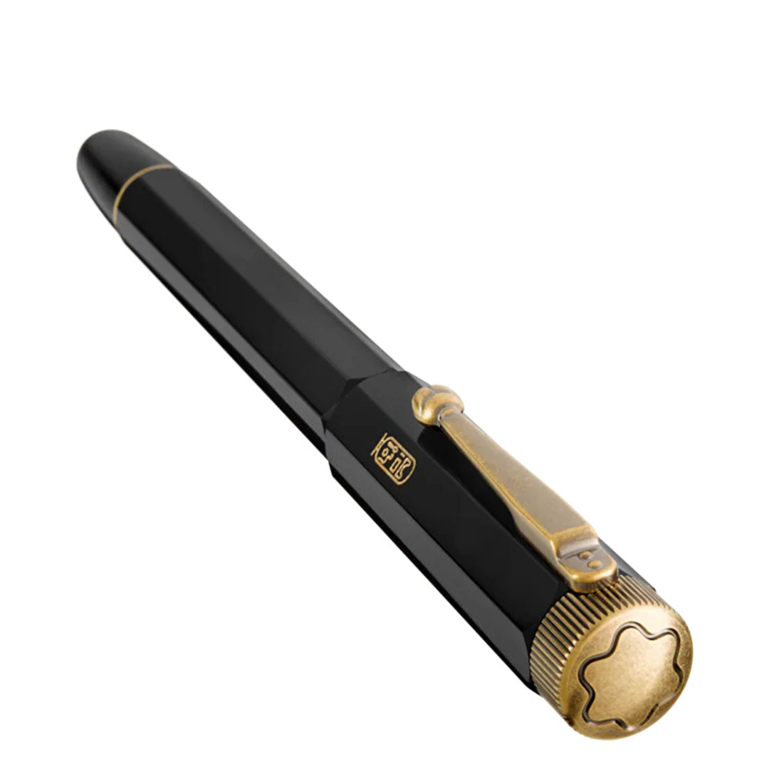 Montblanc Heritage 125493 “Egyptomania” Rollerball in Resina Nera