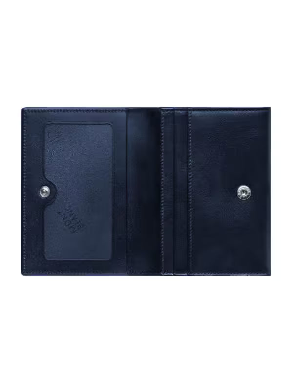 Montblanc Meisterstück MB126226 Porta Biglietti da Visita e Banconote in Pelle Blu