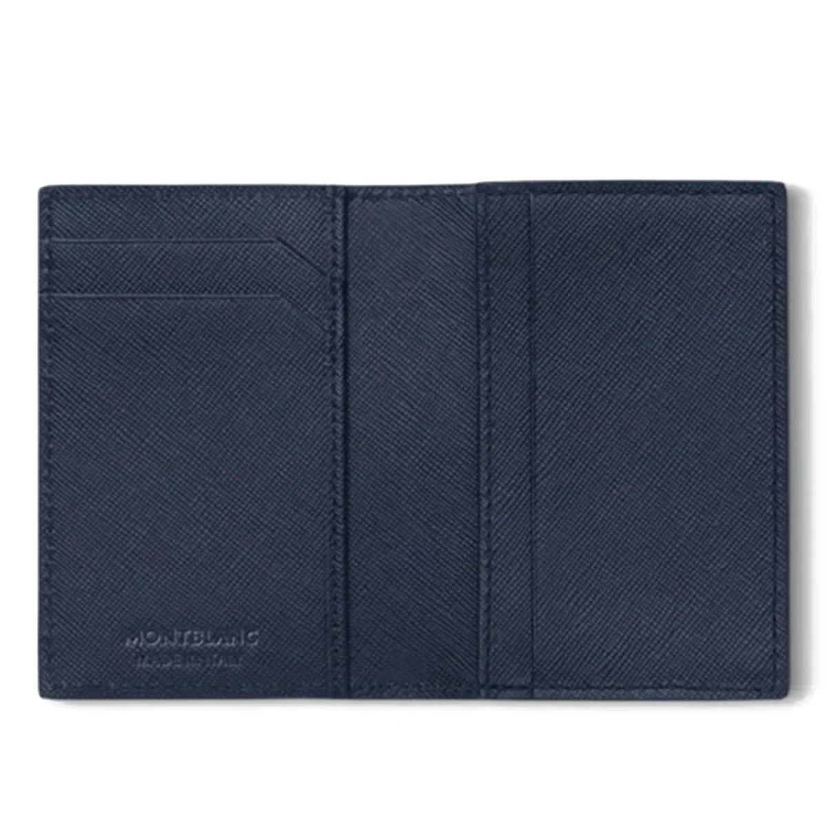 Montblanc Sartorial MB128590 Porta Biglietti da Visita in Pelle Blu