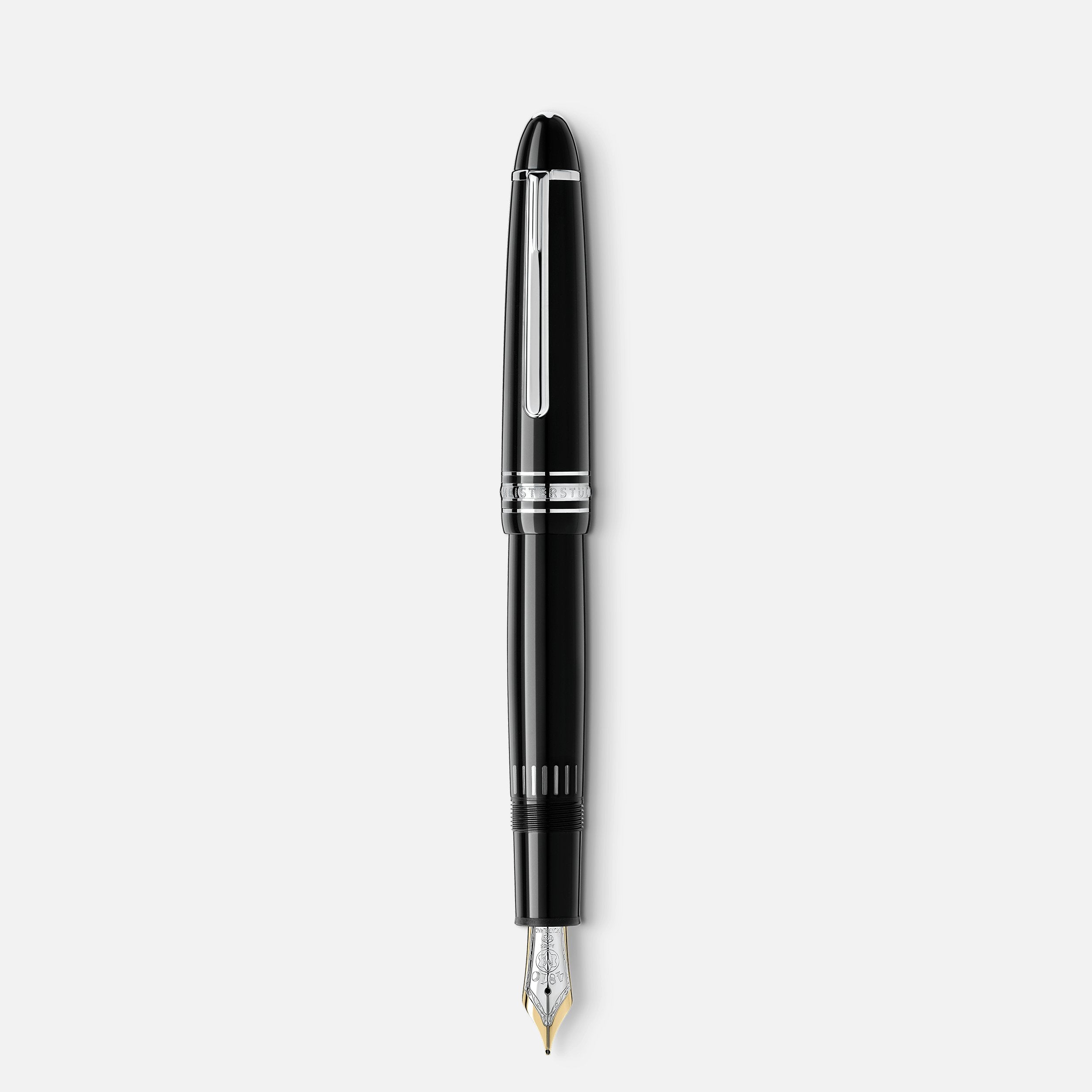 Montblanc Meisterstück MB132443 LeGrand Stilografica Platinum-Coated in Resina Nera