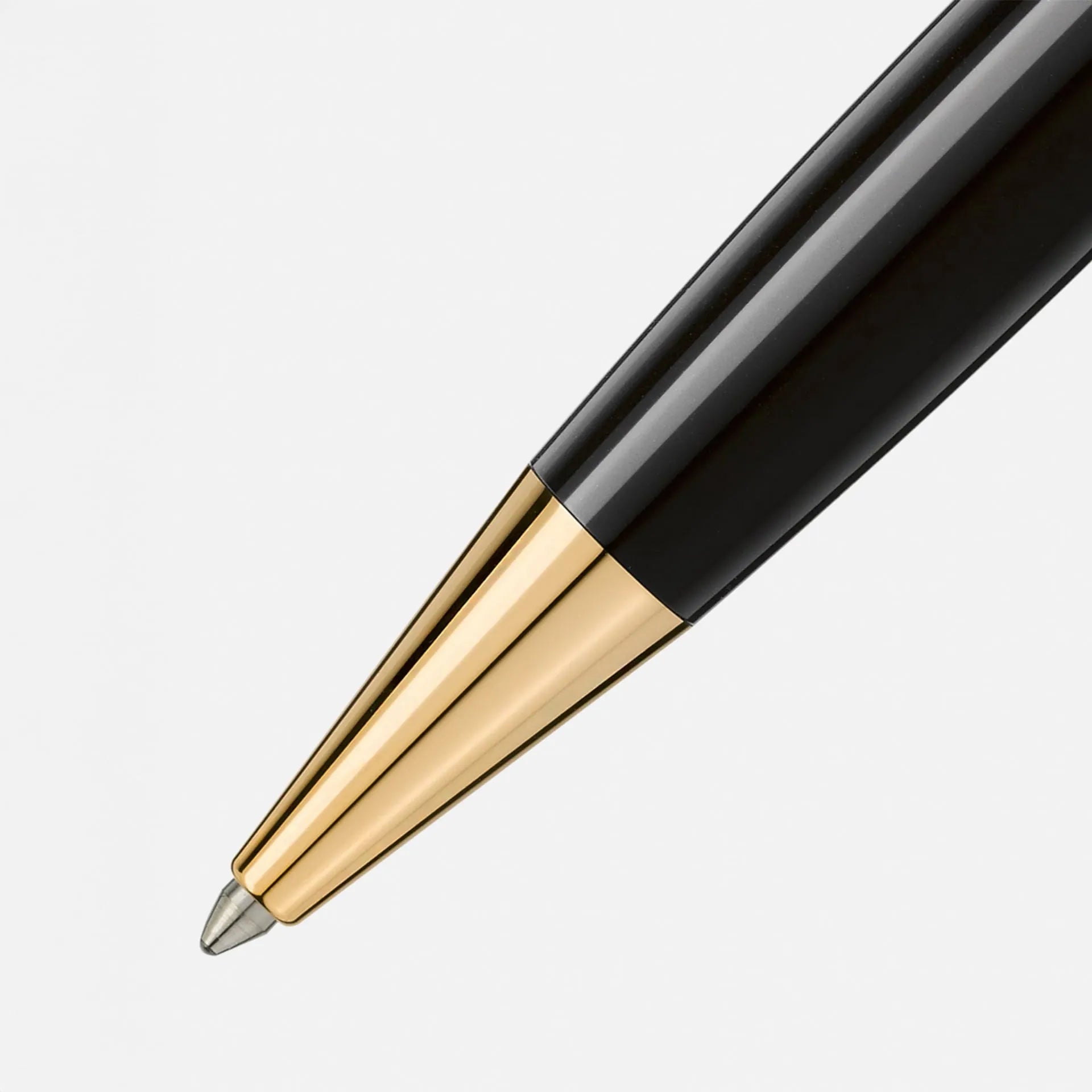 Montblanc Meisterstück MB132453 Penna a Sfera Classique Gold-Coated in Resina Nera