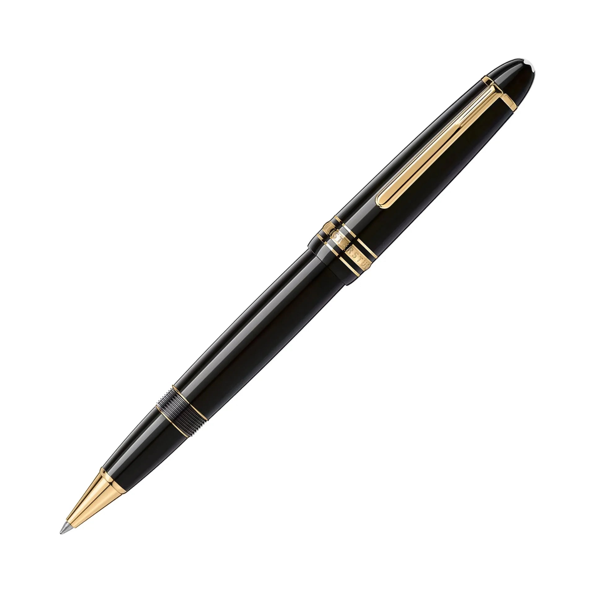 Montblanc Meisterstück MB132454 Rollerball LeGrand Gold-Coated in Resina Nera