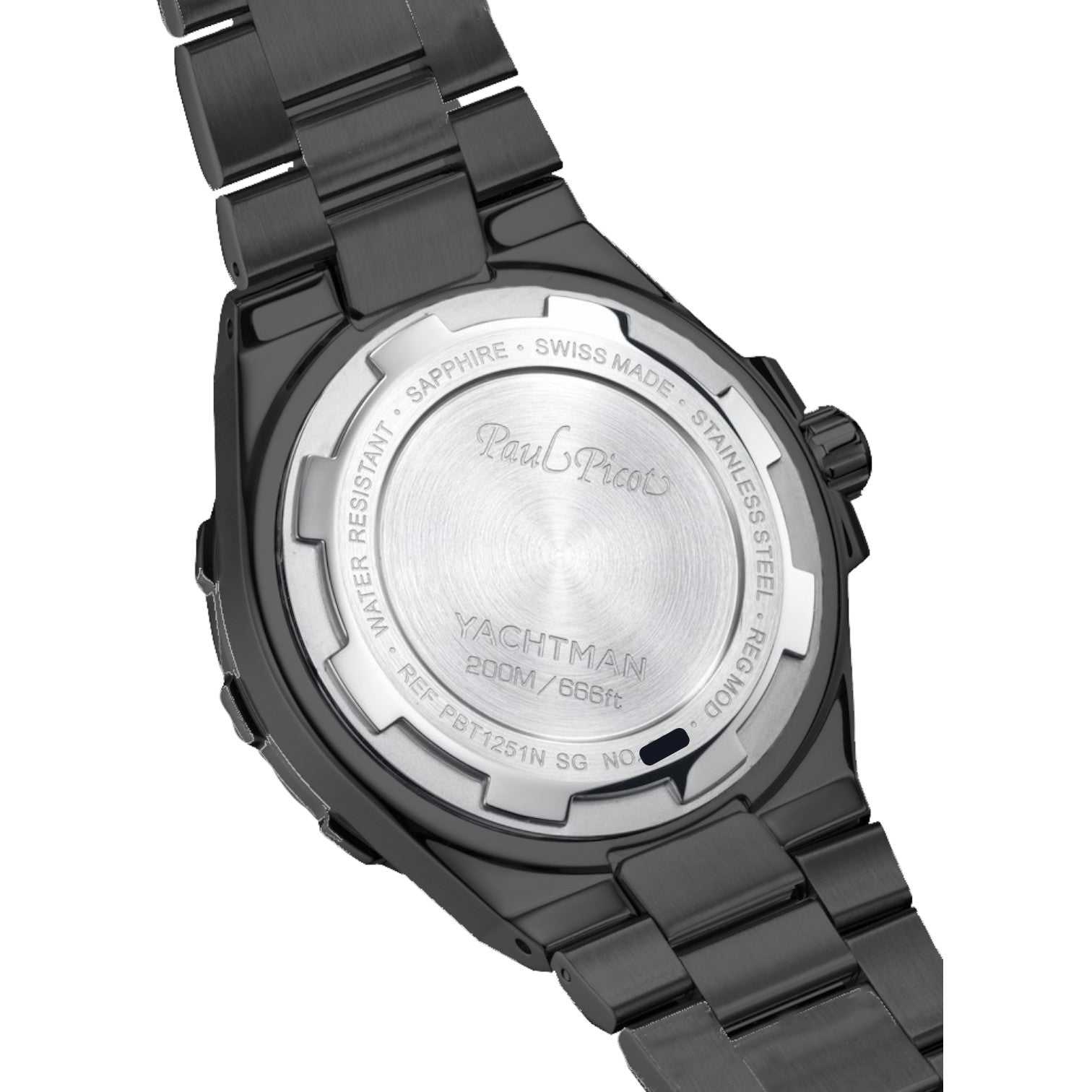 Paul Picot Yachtman Club Auto Ref. 1251NZLN - ON7463