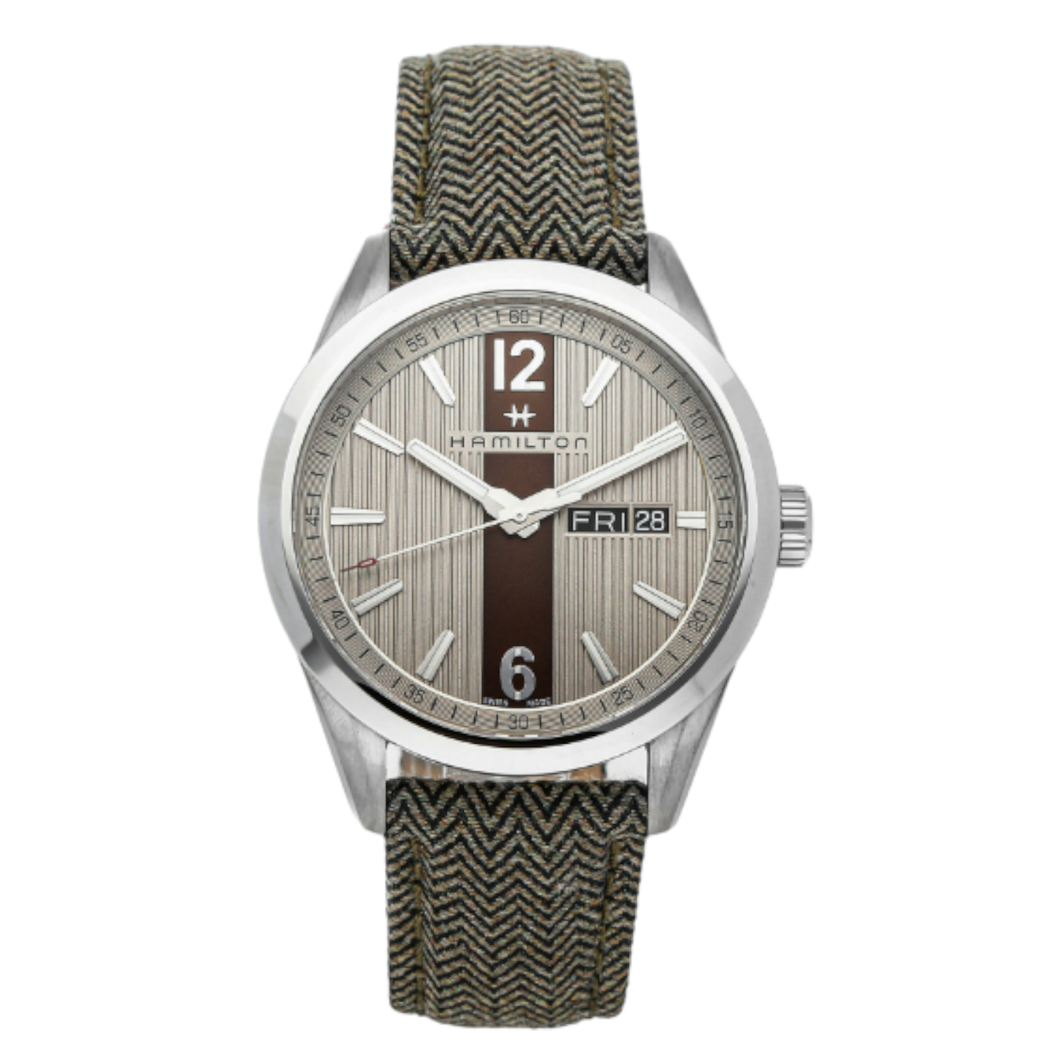 Hamilton Broadway Day Date Quartz - Nuevo, sin usar, Ref. H43311985 - ON7370