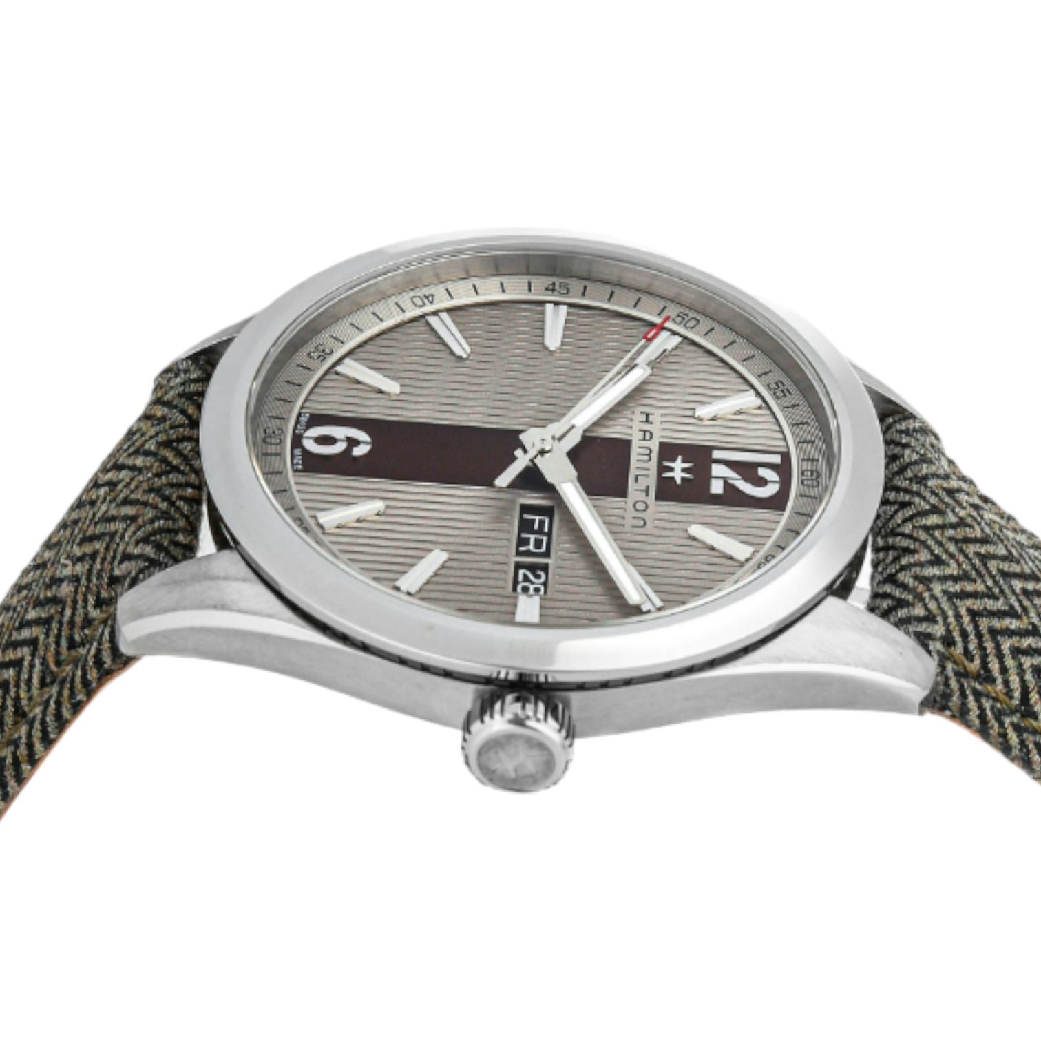 Hamilton Broadway Day Date Quartz - Nuevo, sin usar, Ref. H43311985 - ON7370