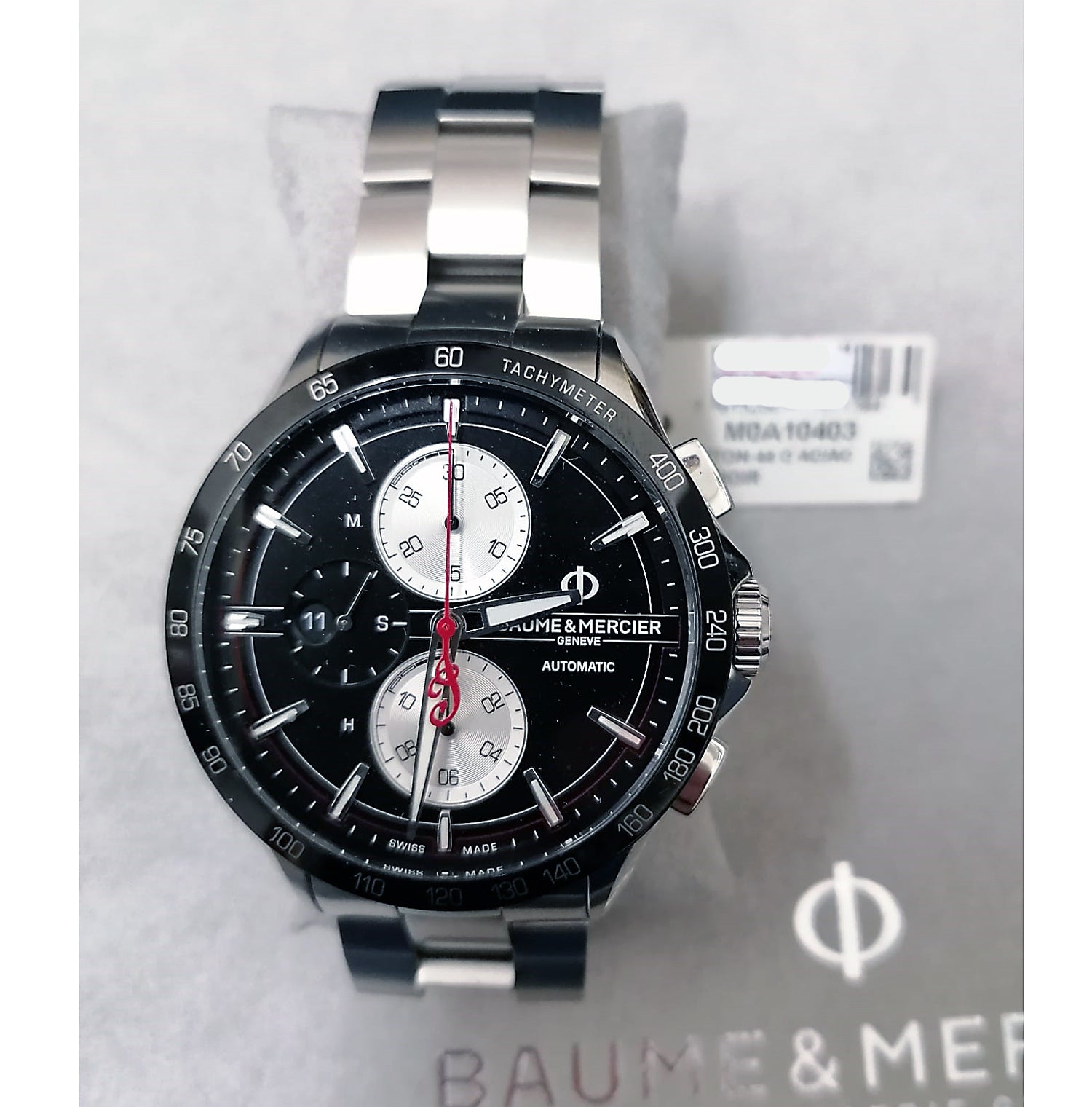 Baume & Mercier Clifton Indian Motorcycle Lim. Ed. Nuevo, sin usar Ref. MOA10403 - ON7279