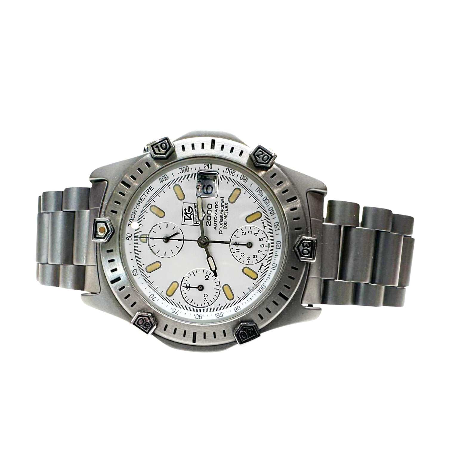 TAG Heuer 2000 Professional Cronograph 38 mm Auto New Never Worn Ref. 169.806 - ON7606
