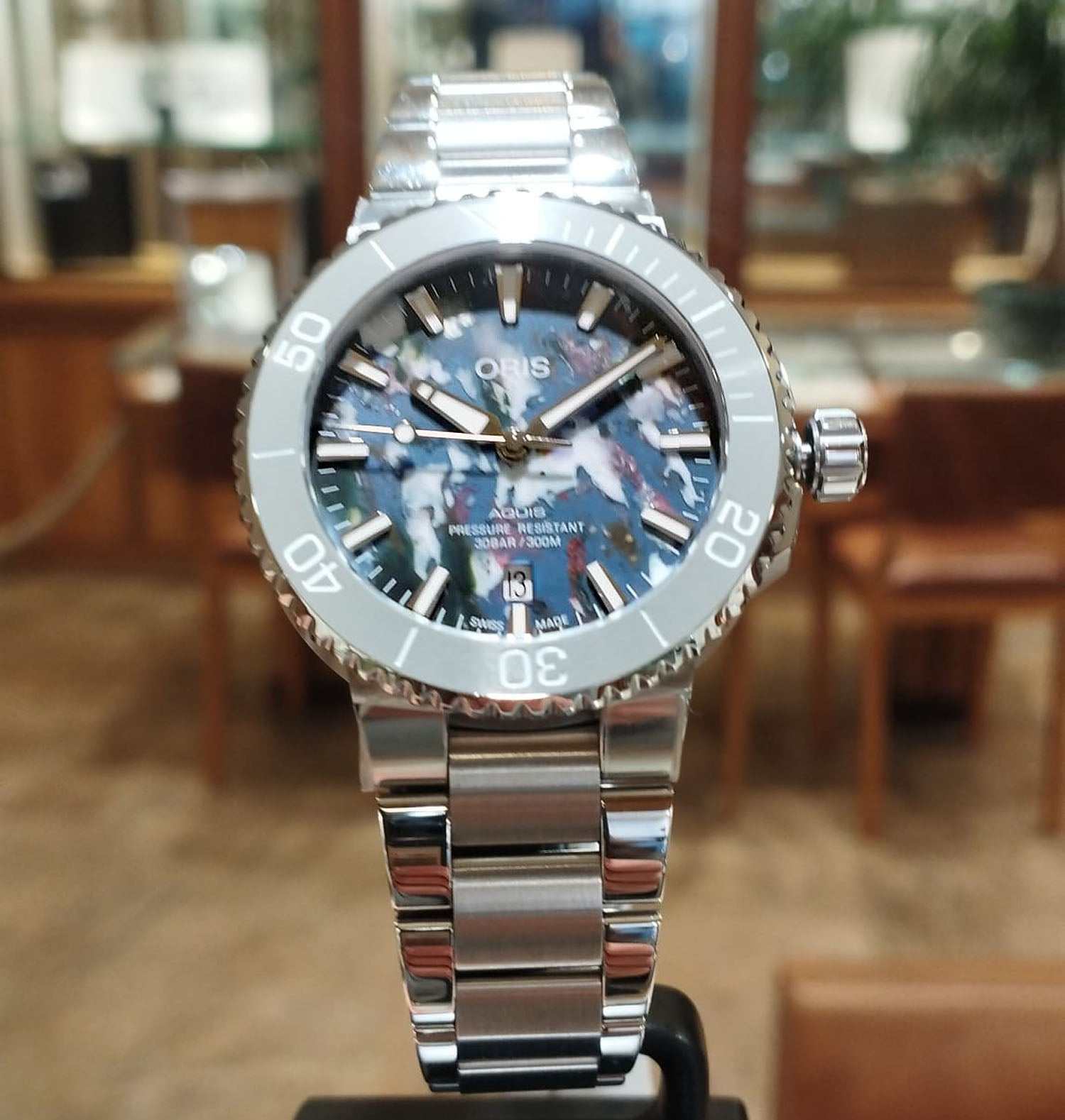 Oris Aquis Date Upcycle 41,5 mm Ref. 01 733 7776 4150-SET - ON7643