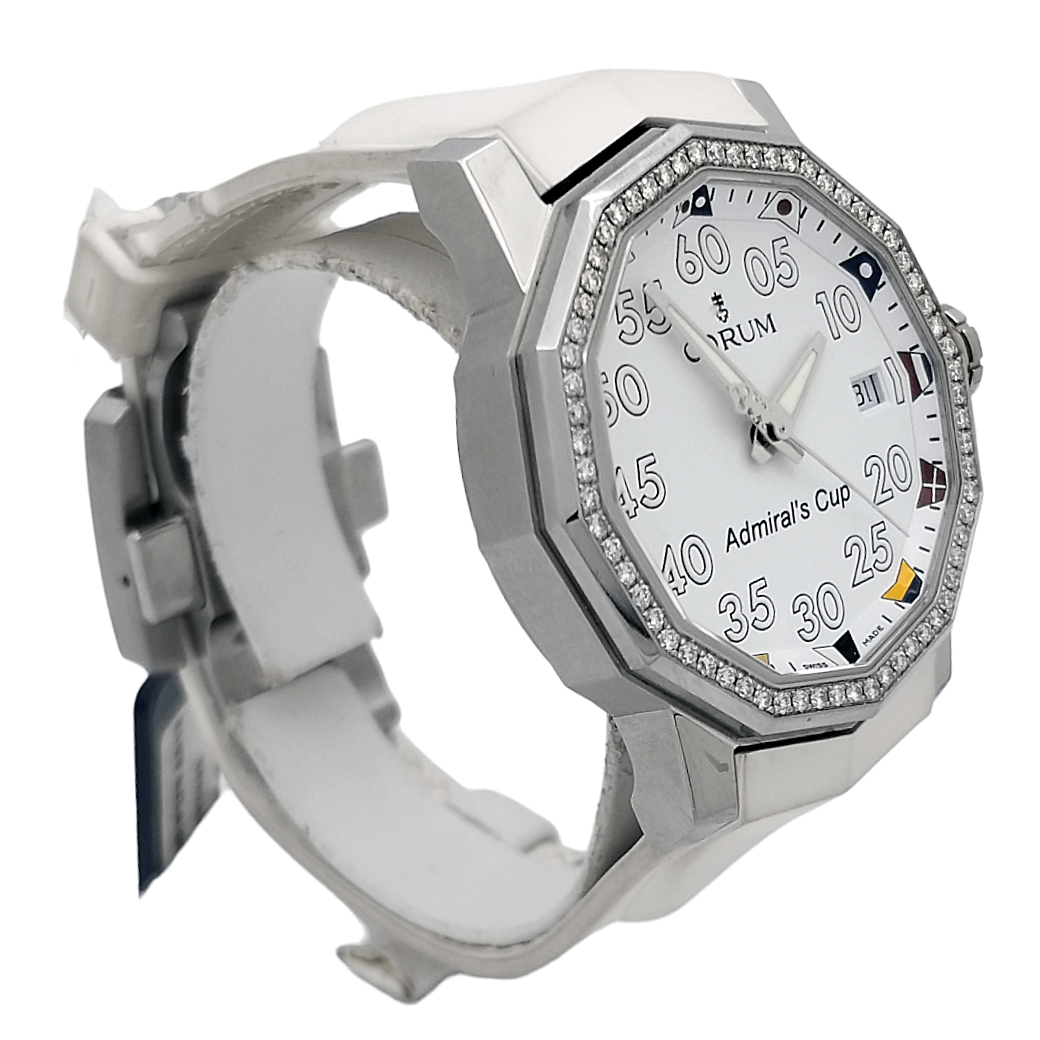 Corum Admiral's Cup Competition Diamonds Ref. 08296147/F372 AA12 - ON834 - LuxuryInStock