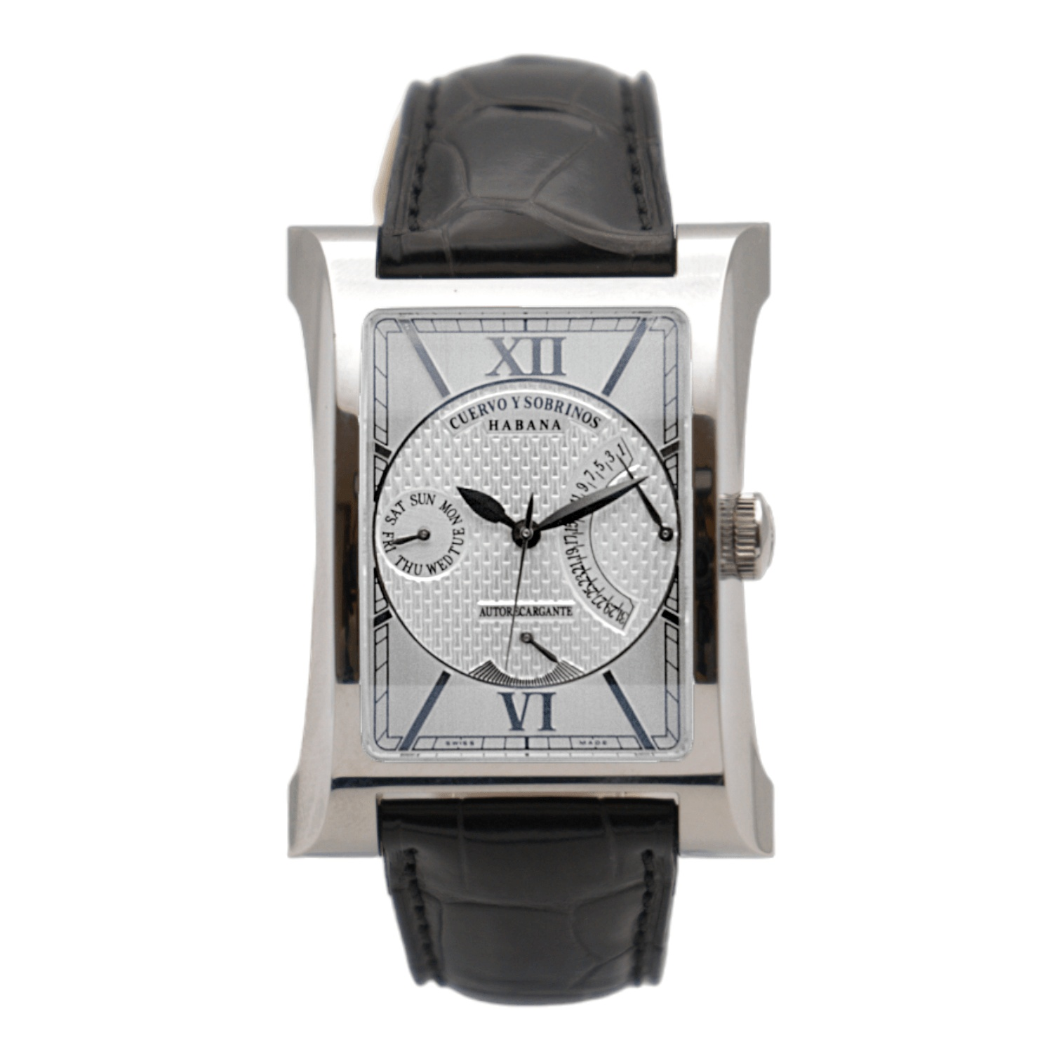 Cuervo y Sobrinos Esplendidos Habana Autorecargante New Never Worn Ref. 2452.1A - ON5172 - LuxuryInStock
