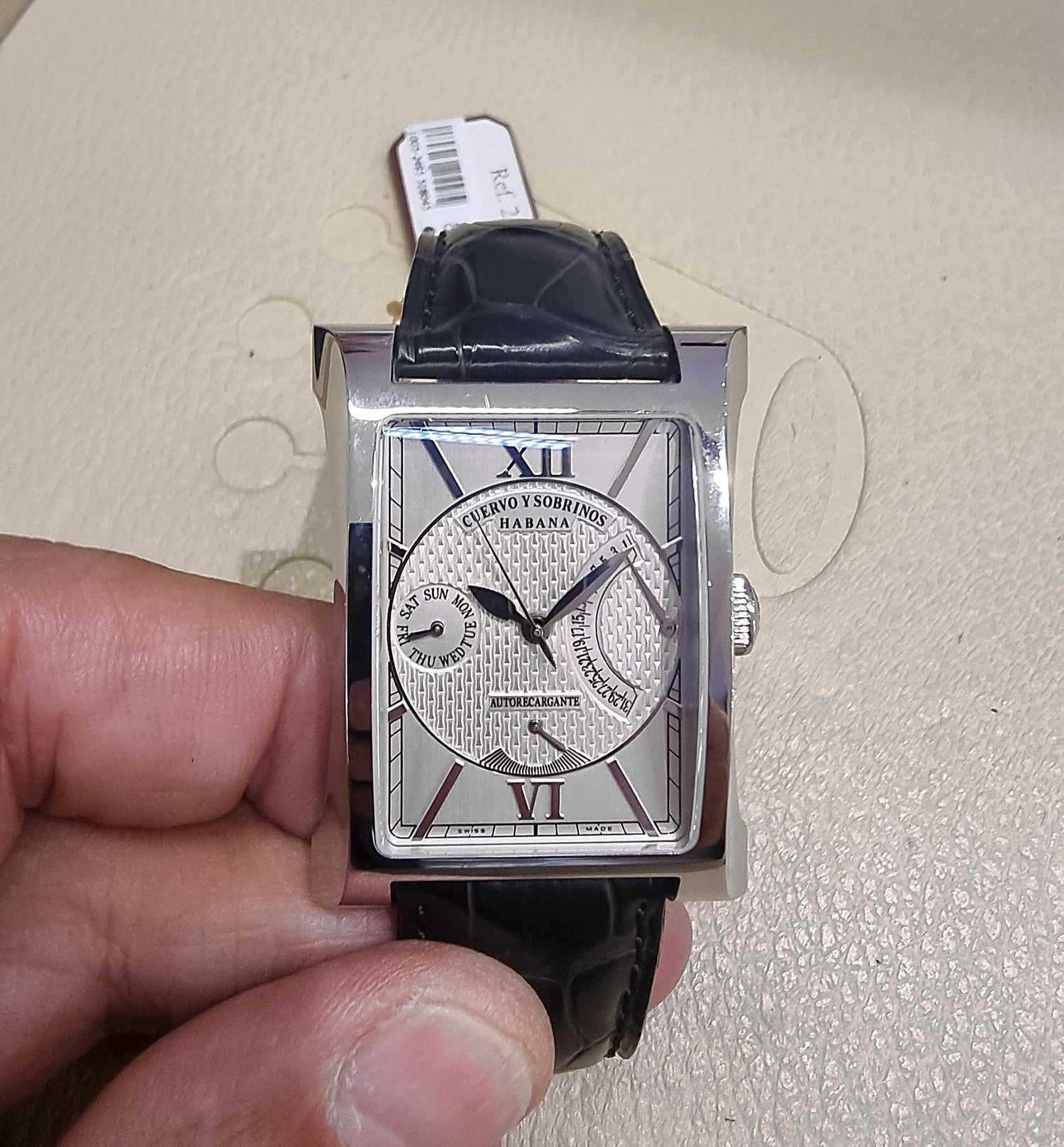Cuervo y Sobrinos Esplendidos Habana Autorecargante New Never Worn Ref. 2452.1A - ON5172 - LuxuryInStock