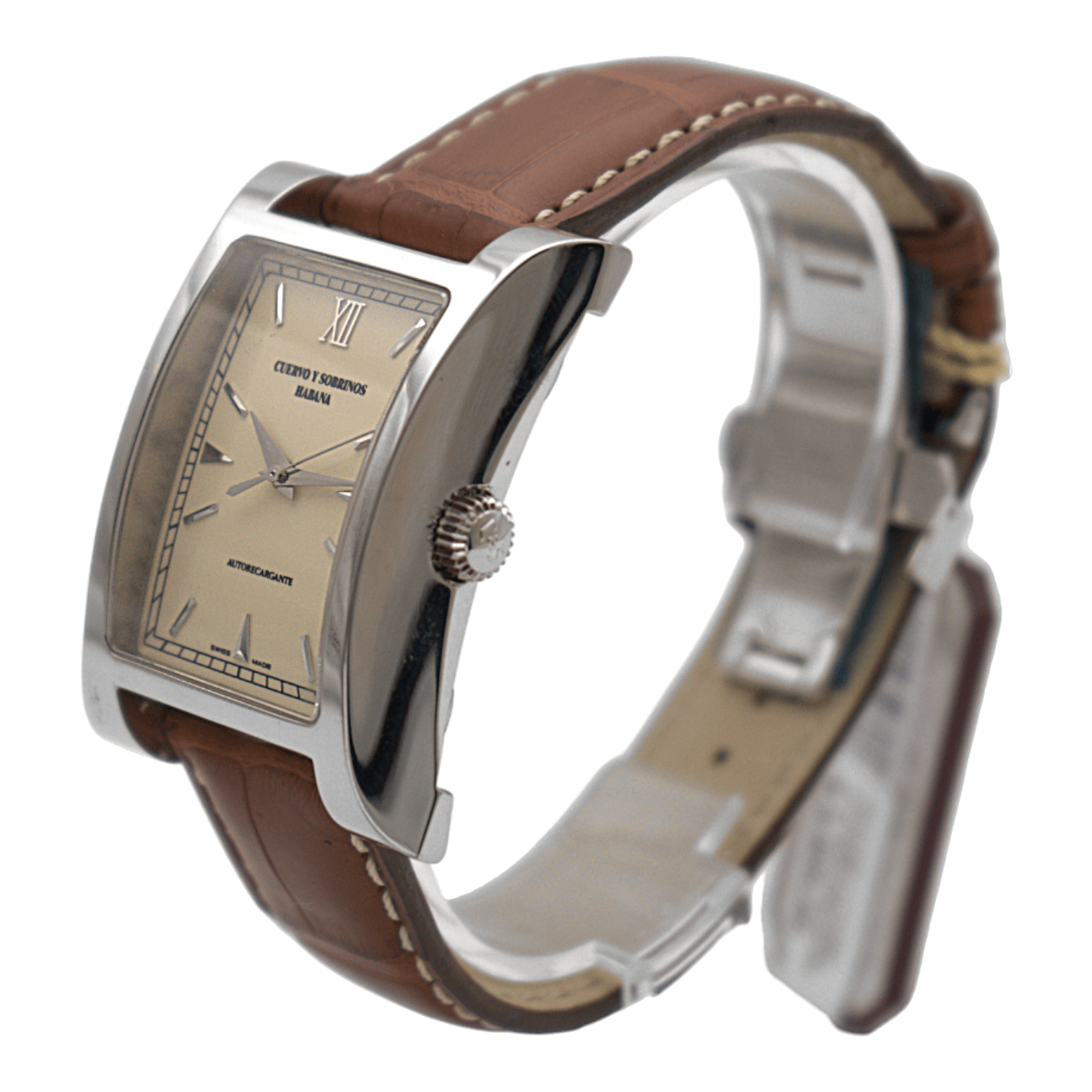 Cuervo y Sobrinos Esplendidos Habana Autorecargante New Never Worn Ref. A2412 - ON5174 - LuxuryInStock