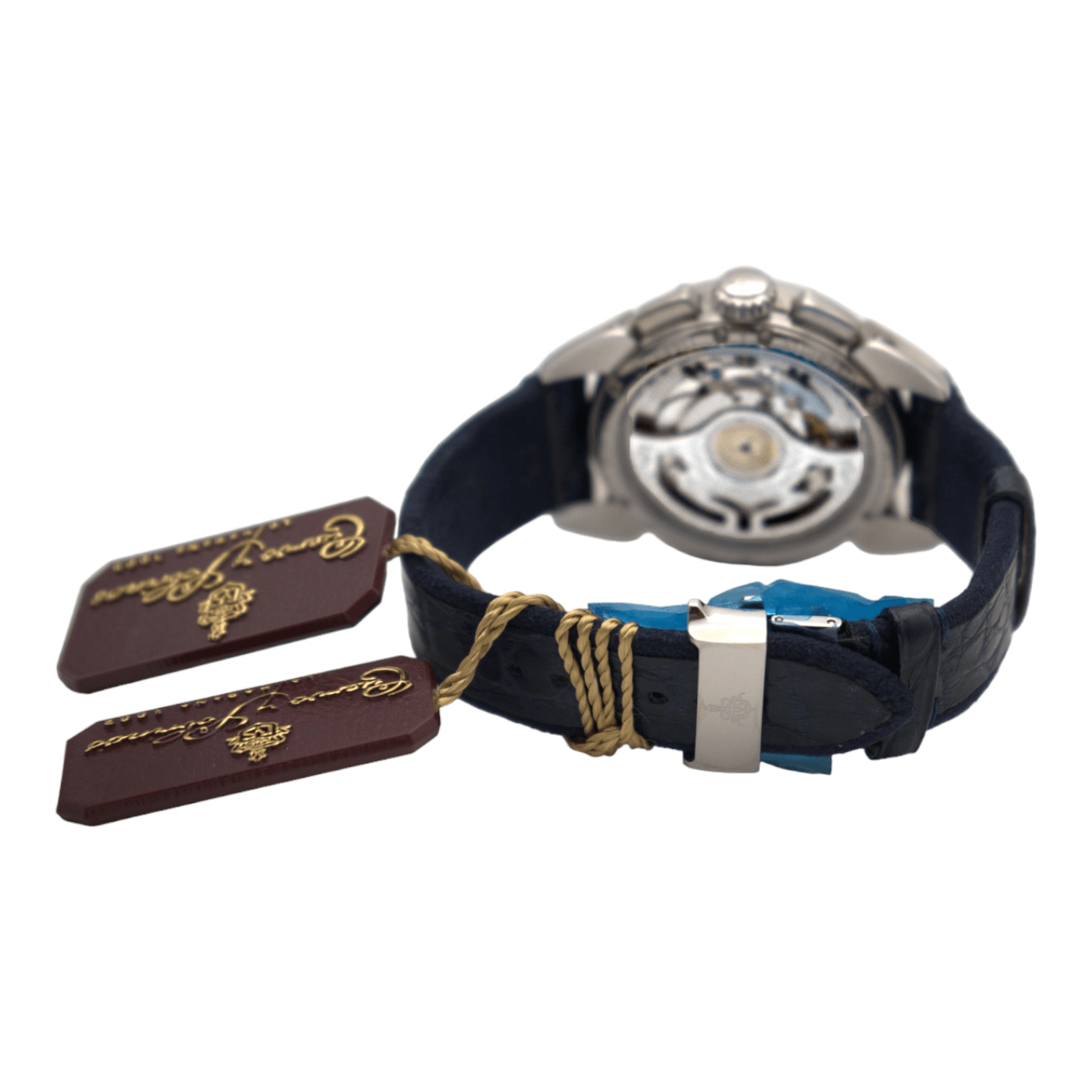 Cuervo y Sobrinos Historiador Vuelo Ivory dial Ref. 3201.1I - ON5179 - LuxuryInStock