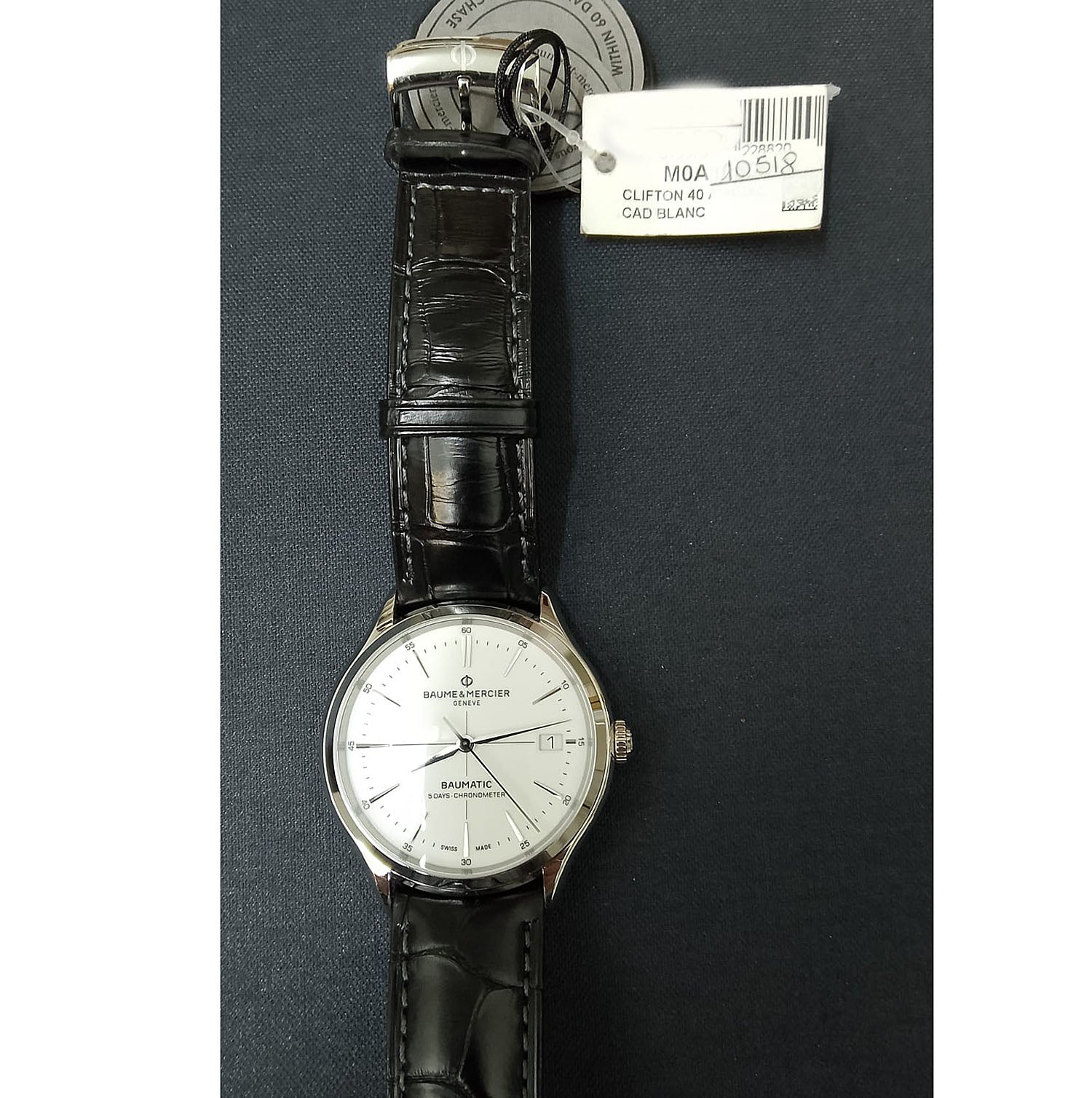 Baume & Mercier Clifton Baumatic 5 days 40 mm Automatic Ref. M0A10518 - ON7797