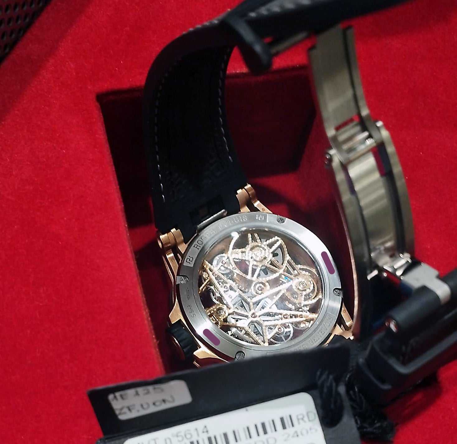PREZZO SU RICHIESTA - Contattateci - Dubuis Excalibur Spider MB Automatic 45 mm Rose Gold 18 kt Ref. DBEX1043 - ON7702