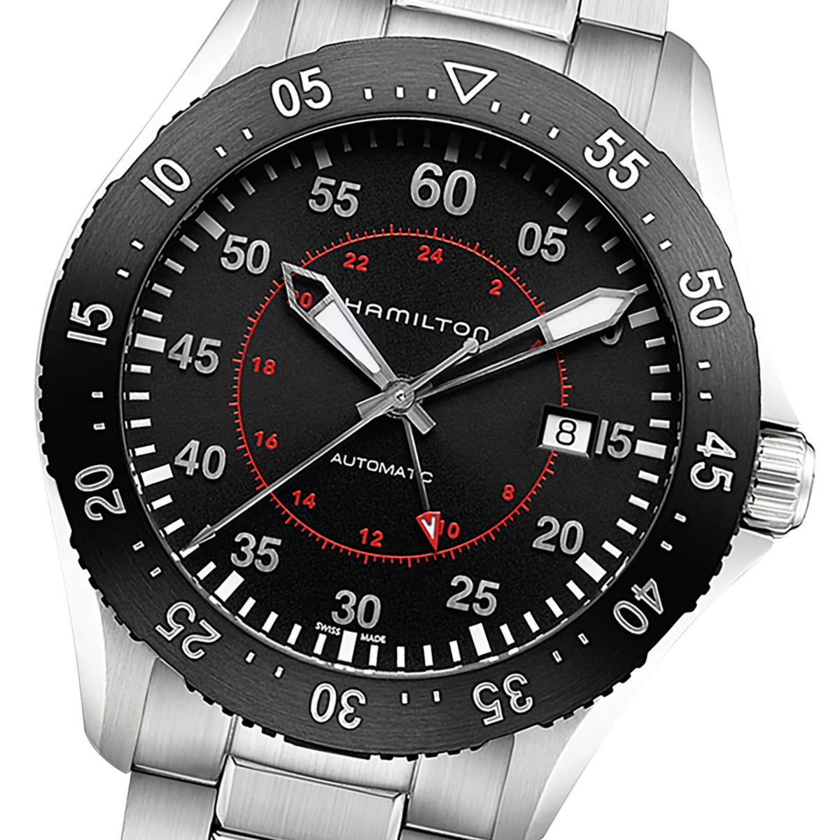 HAMILTON Khaki Aviation Pilot GMT H76755135