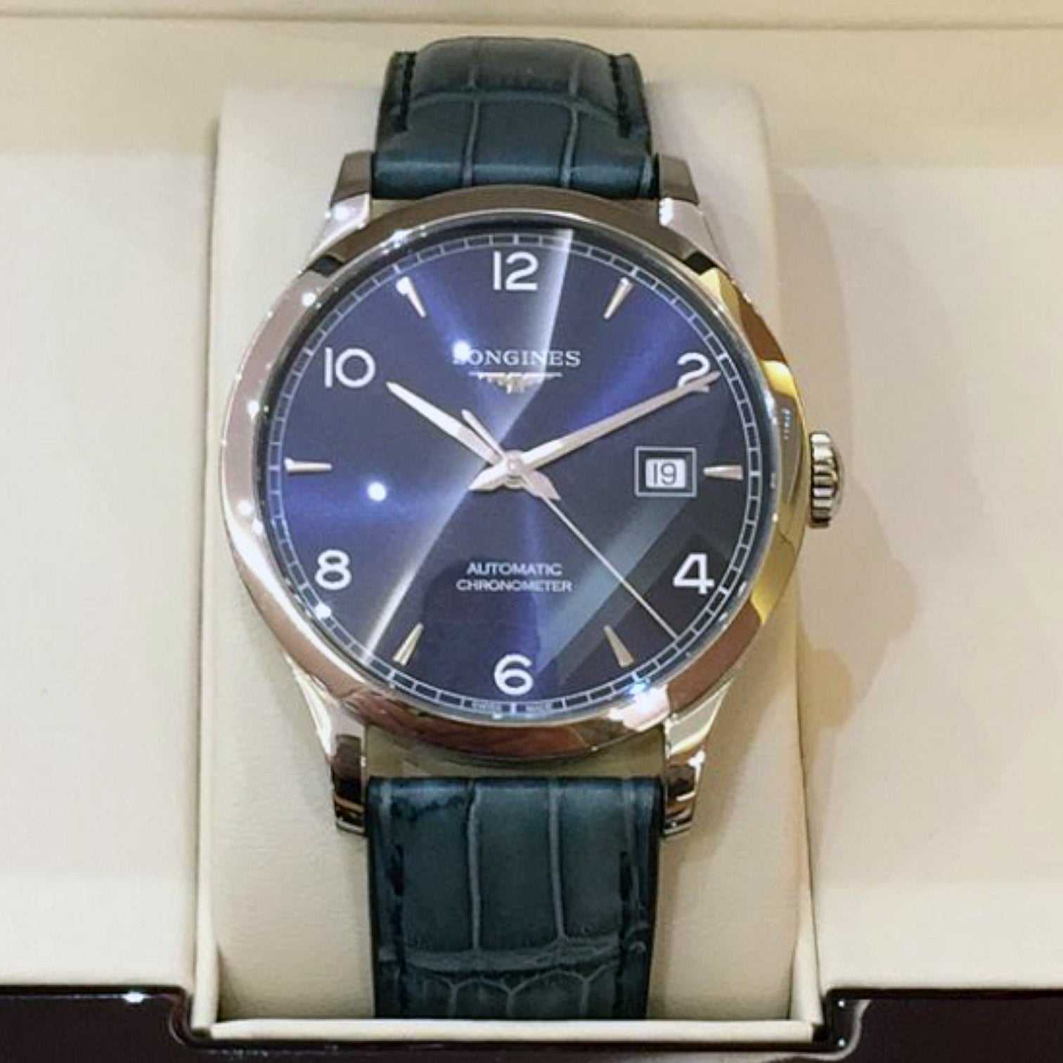 Longines Record Chronometer Automatic New Never Worn Ref. L28214964 - ON6602