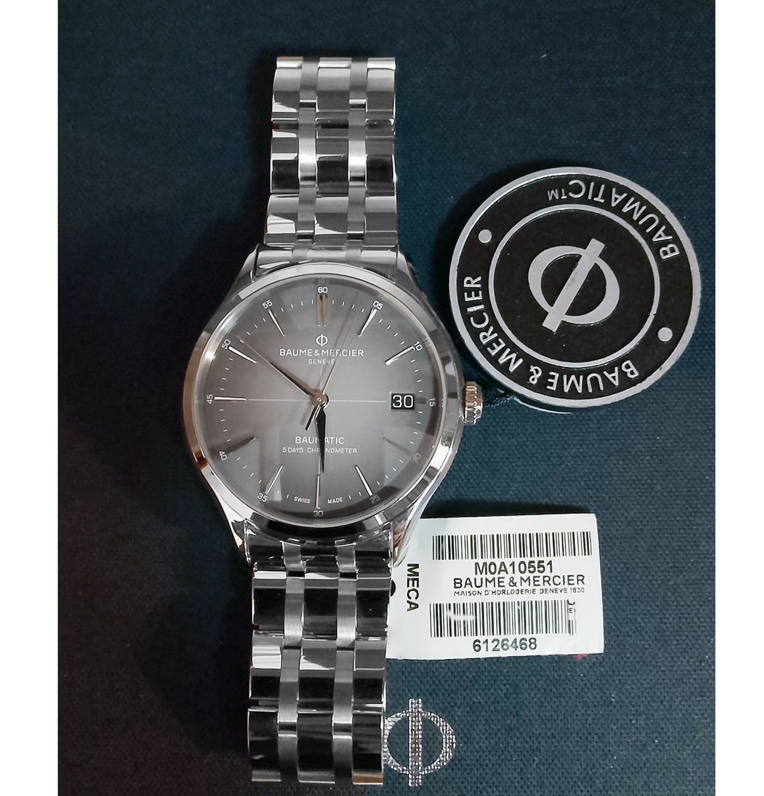 Baume & Mercier Clifton Baumatic 40 mm Automatic Ref. M0A10551 - ON7798