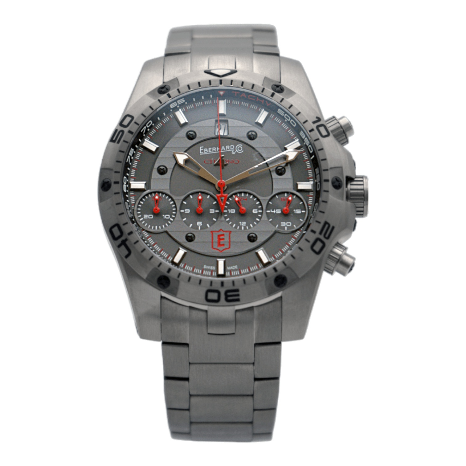 Eberhard & Co. Chrono 4 Titanium Edition Limitee New Never Worn Ref. 37060TT - ON5222 - LuxuryInStock
