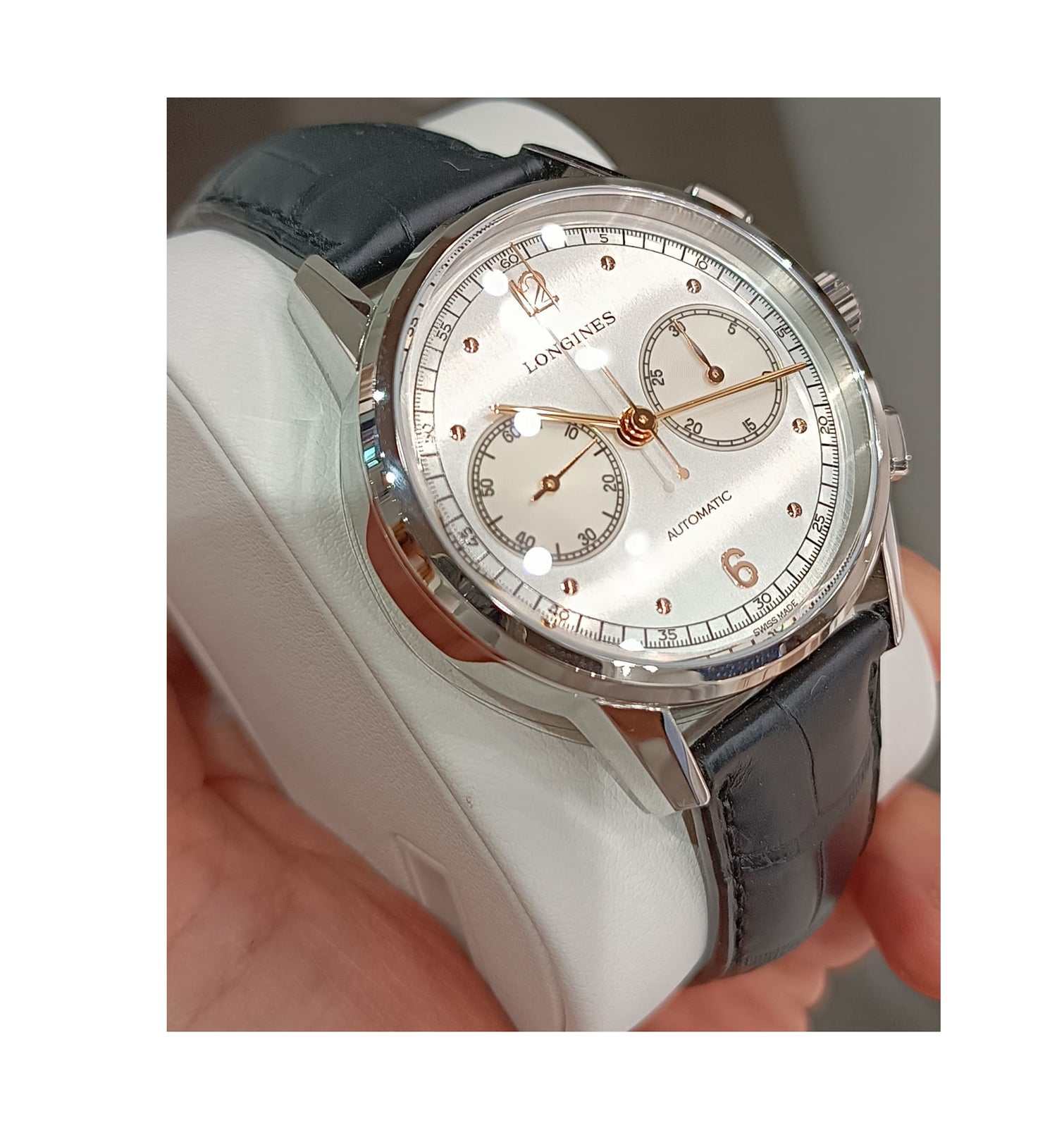 Longines Heritage Chrono 1940 Bicompax New Never Worn Ref. L28144760 - ON7012