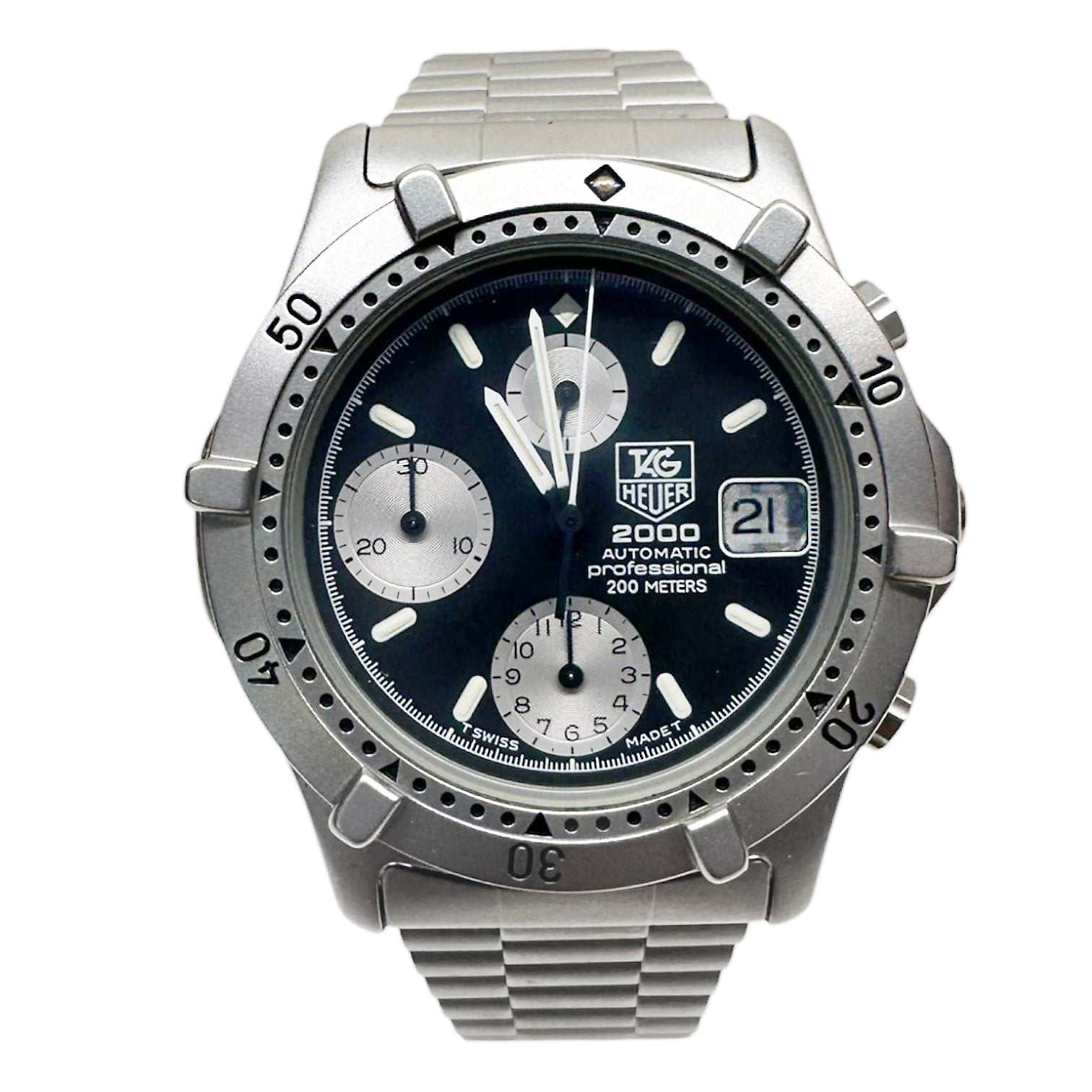 TAG Heuer 2000 Professional Cronograph 40 mm Auto New Never Worn Ref. 162.006 - ON7605