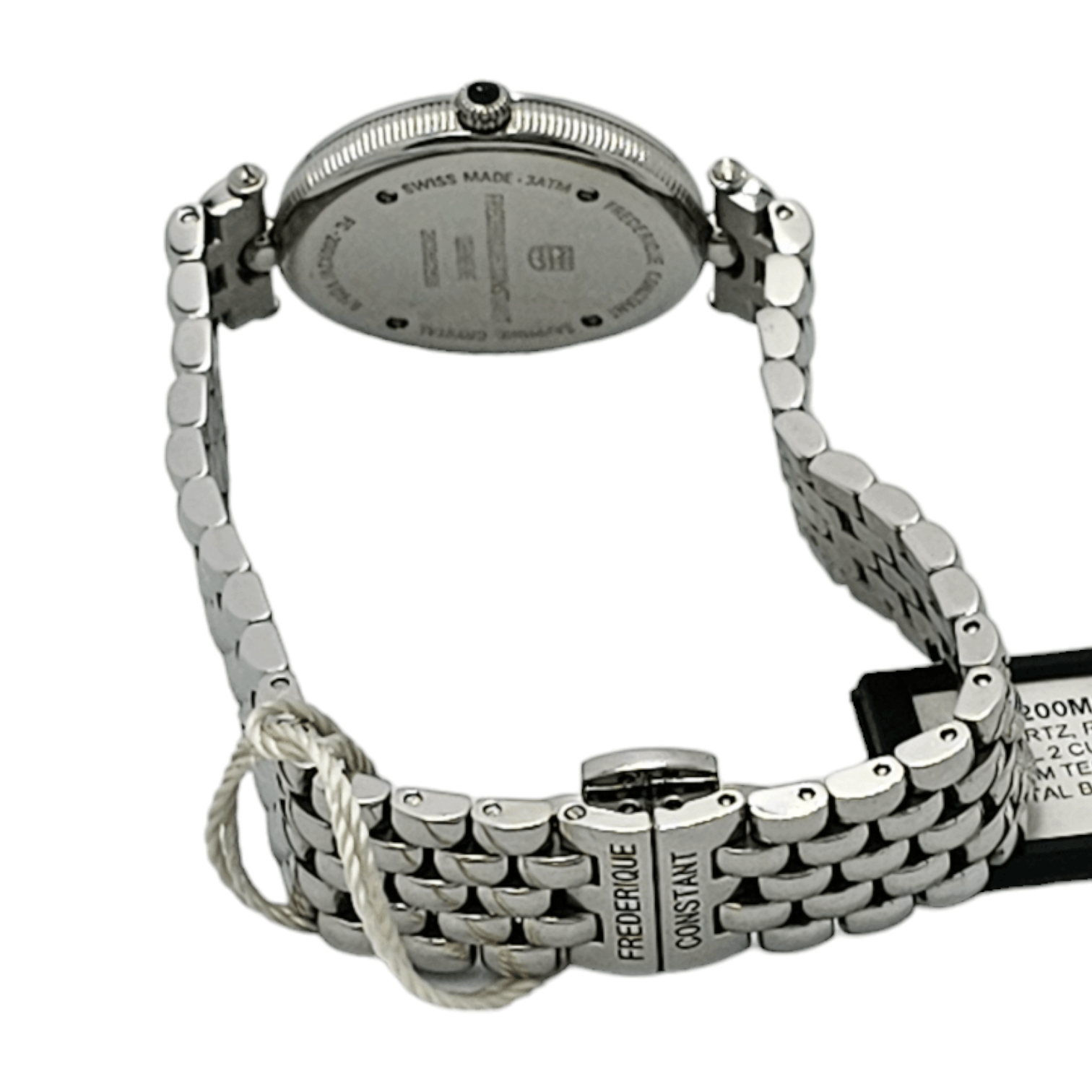 Frederique Constant Art Deco Diamond Bezel Ref. FC200MPW2VD6B - ON5807 - LuxuryInStock