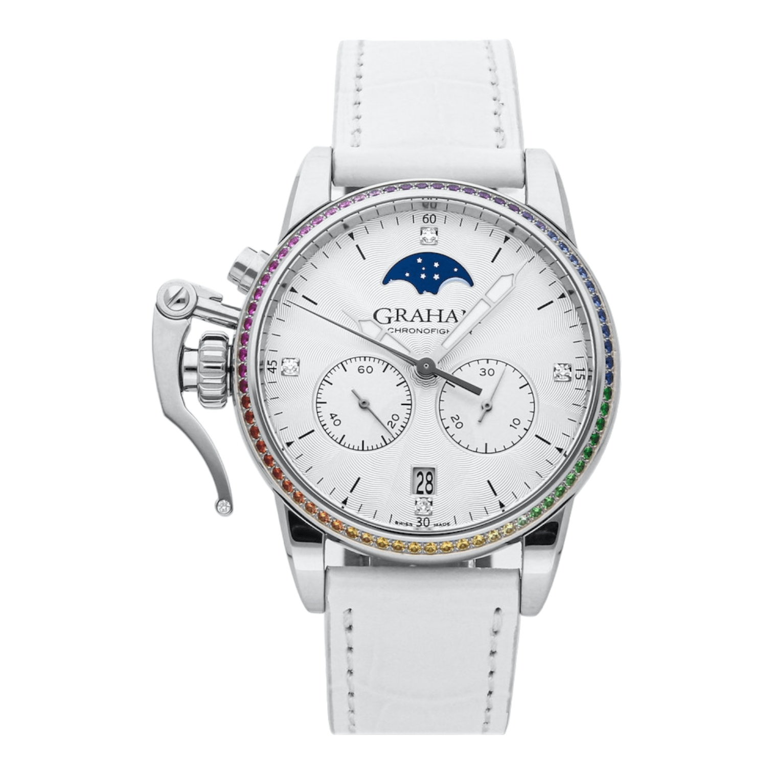 Graham Chronofighter 1965 Lady Moon Rockolors Ref. 2CXMSS06A - ON5473 - LuxuryInStock