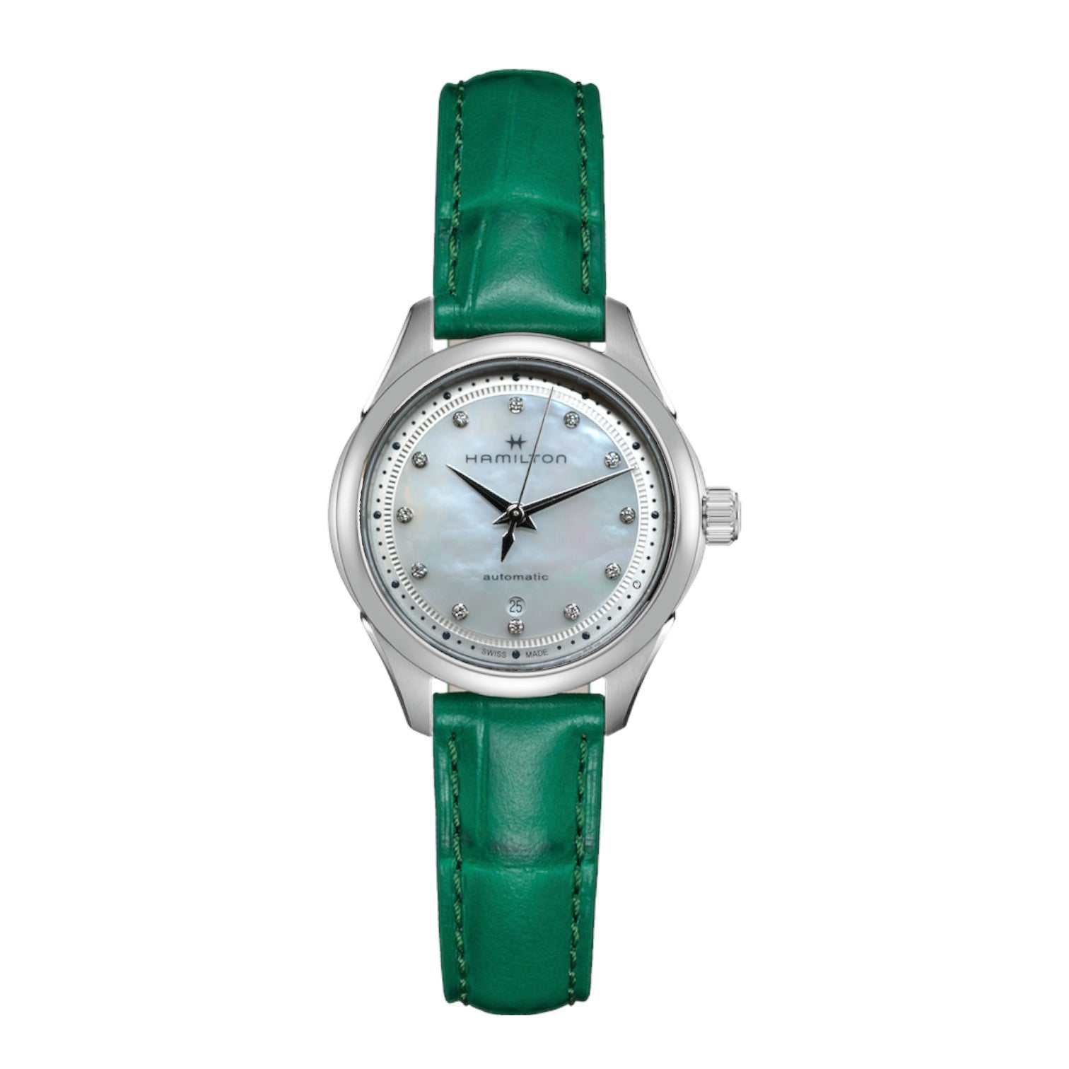 Hamilton Jazzmaster Diamond Automático con Esfera de Nácar Ref. H32275890 - ON7443