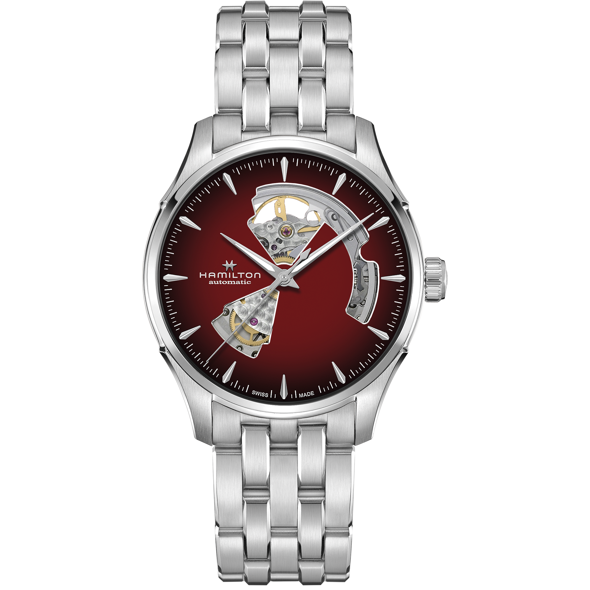 Hamilton Jazzmaster Open Heart Auto Ref. H32675170 - ON10010